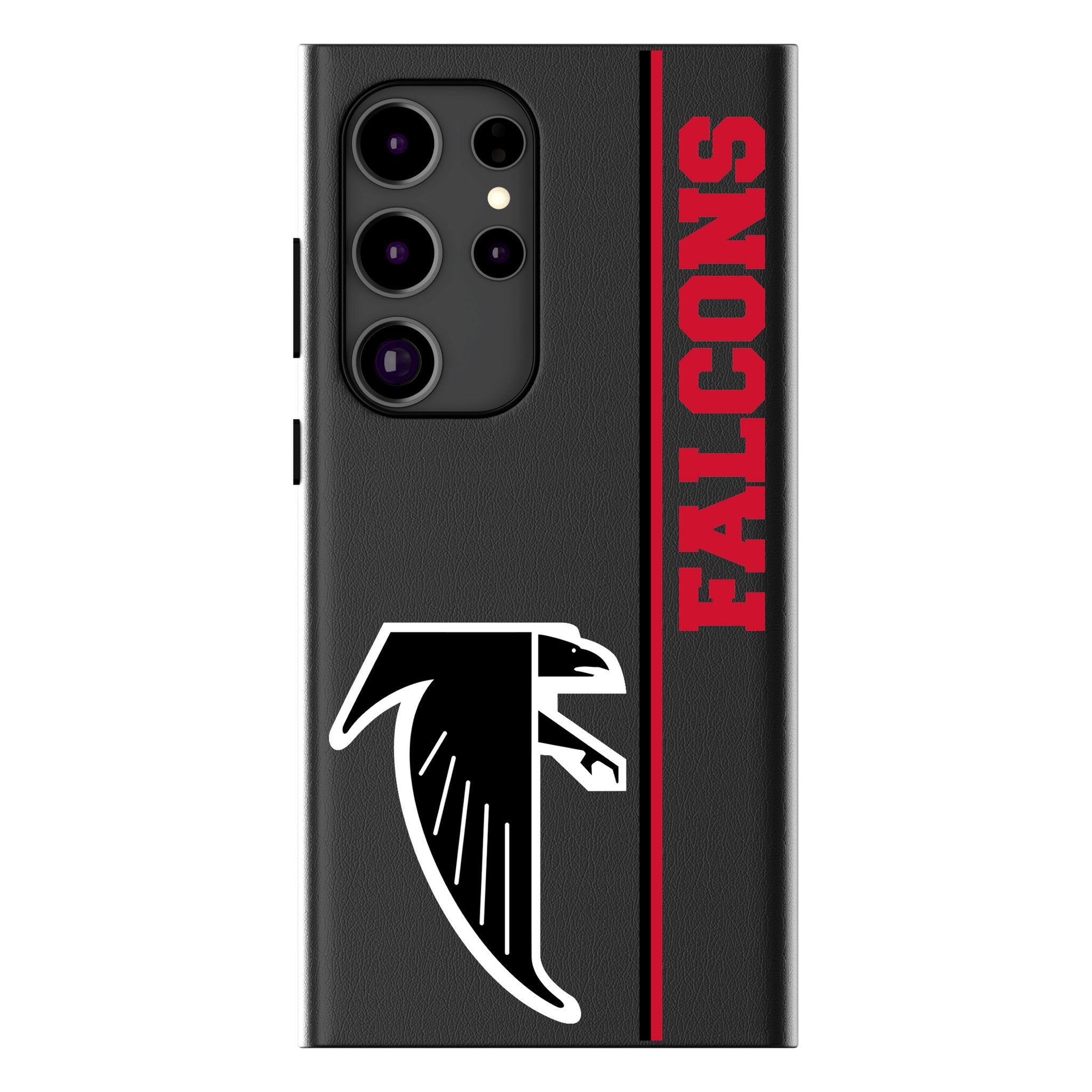 Atlanta Falcons Classic Sidebar MagSafe Compatible Phone Case for Samsung Galaxy
