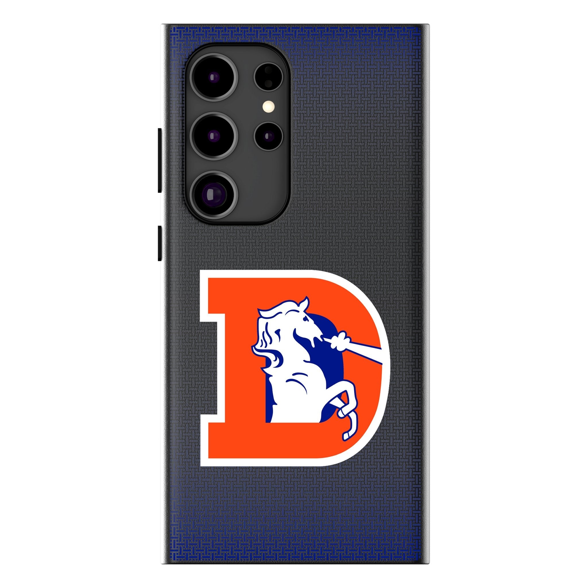 Denver Broncos 1993-1996 Historic Collection Linen MagSafe Compatible Phone Case for Samsung Galaxy 1