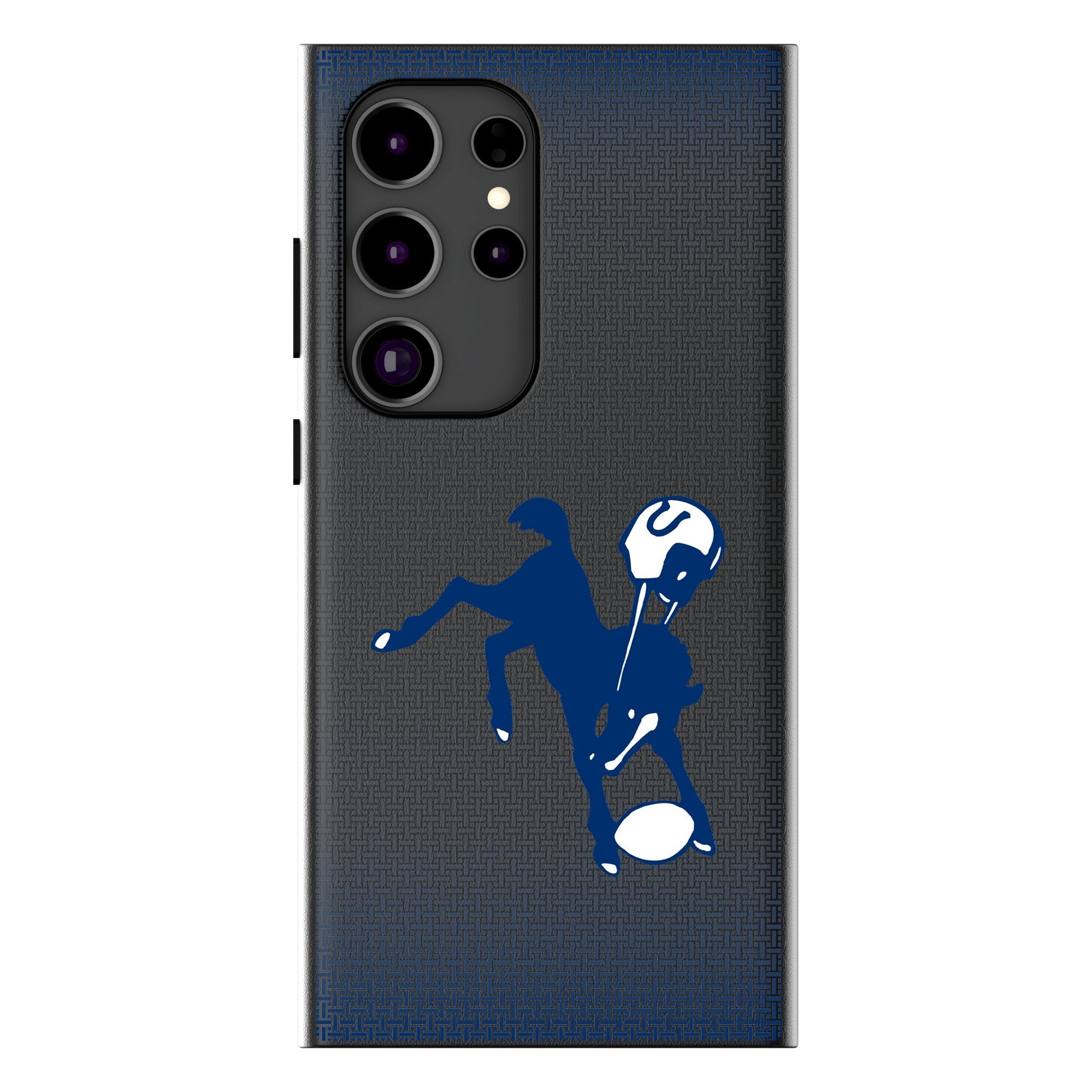 Baltimore Colts 1946 Historic Collection Linen MagSafe Compatible Phone Case for Samsung Galaxy