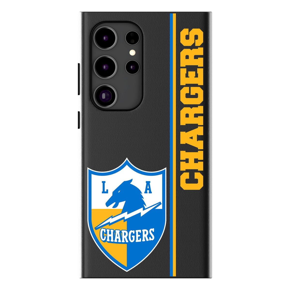 Los Angeles Chargers Historic Collection Sidebar MagSafe Compatible Phone Case for Samsung Galaxy 1
