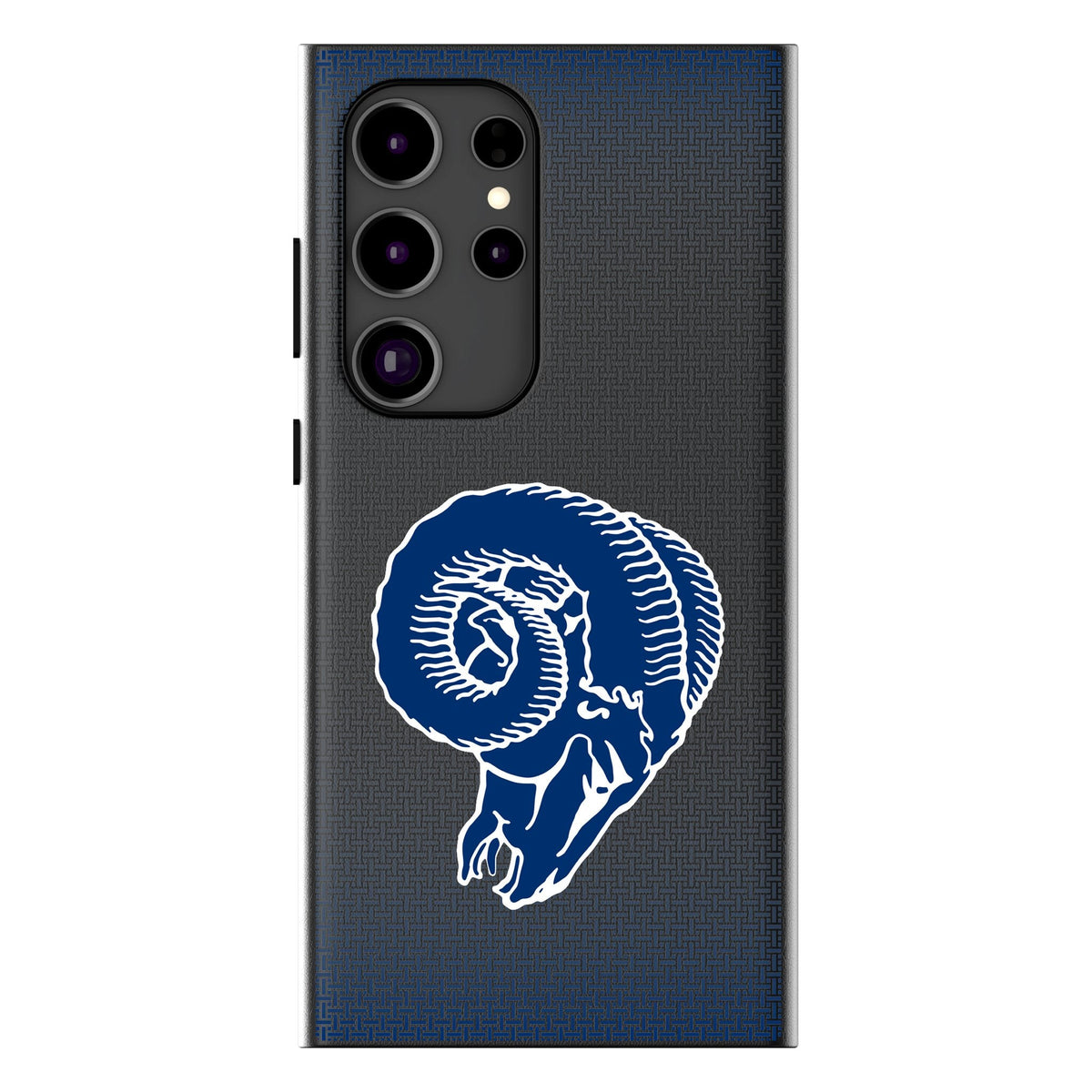 Los Angeles Rams Historic Collection Linen MagSafe Compatible Phone Case for Samsung Galaxy 1