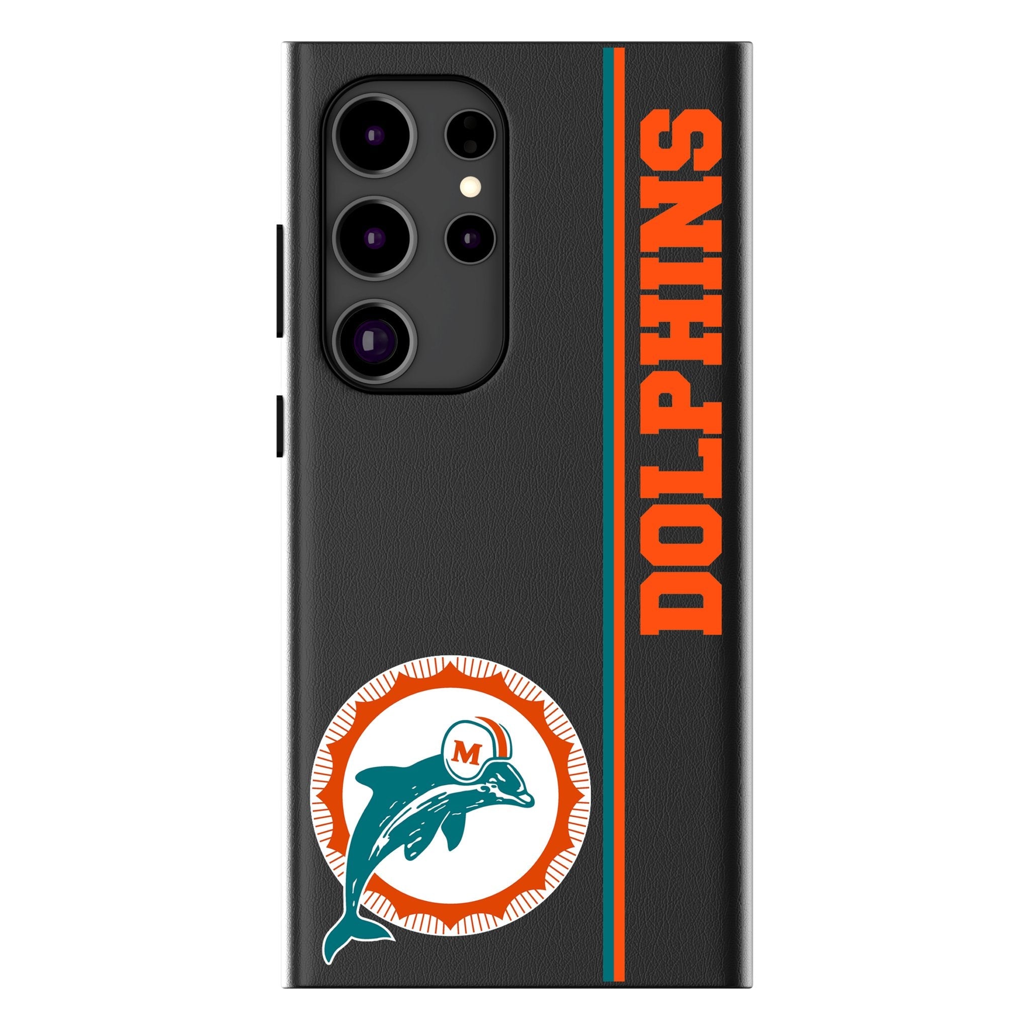 Miami Dolphins 1966-1973 Historic Collection Sidebar MagSafe Compatible Phone Case for Samsung Galaxy 1