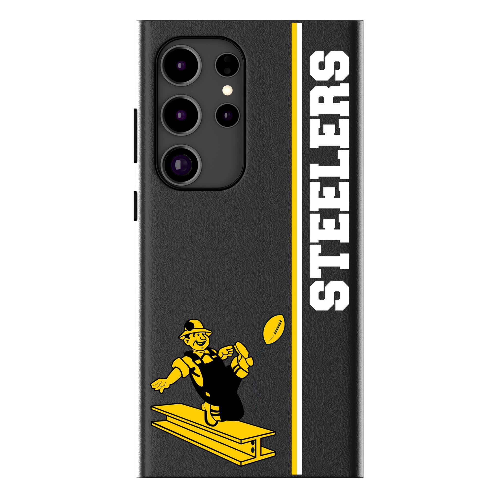 Pittsburgh Steelers 1961 Historic Collection Sidebar MagSafe Compatible Phone Case for Samsung Galaxy 1