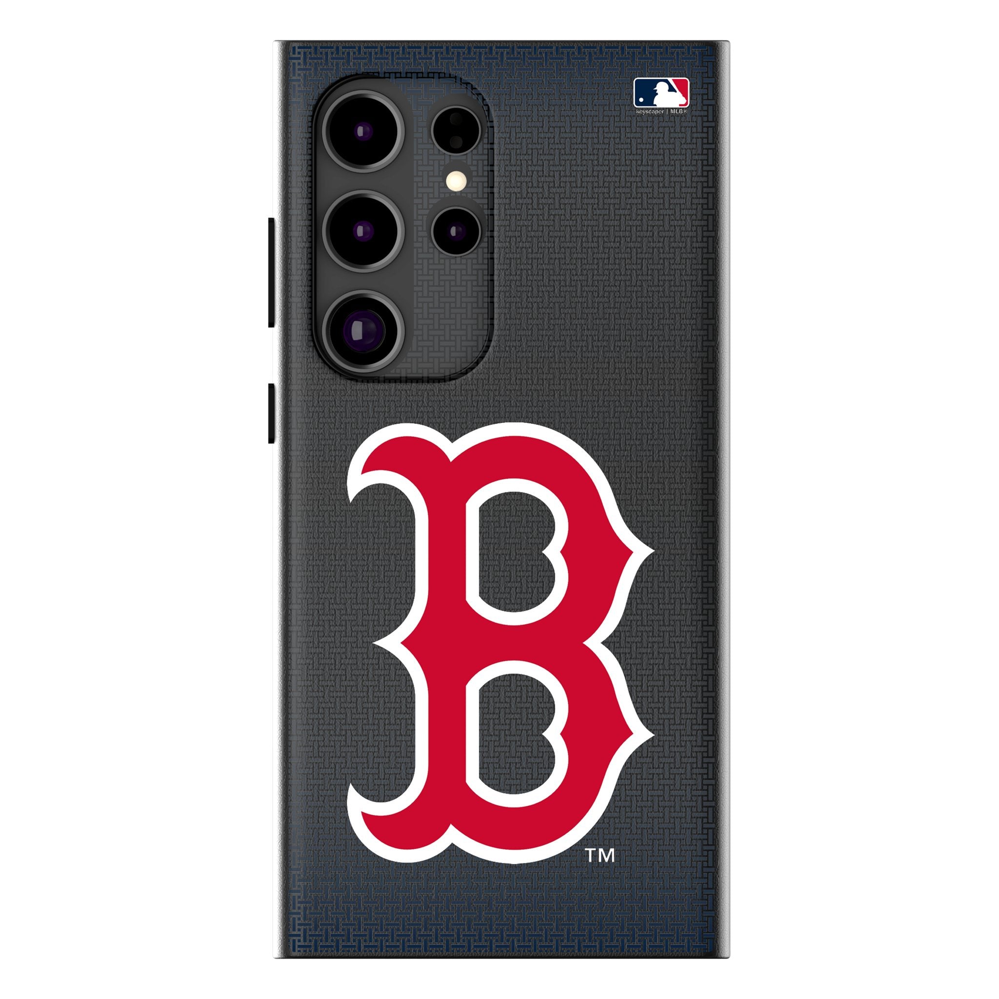 Boston Red Sox Linen MagSafe Compatible Phone Case for Samsung Galaxy
