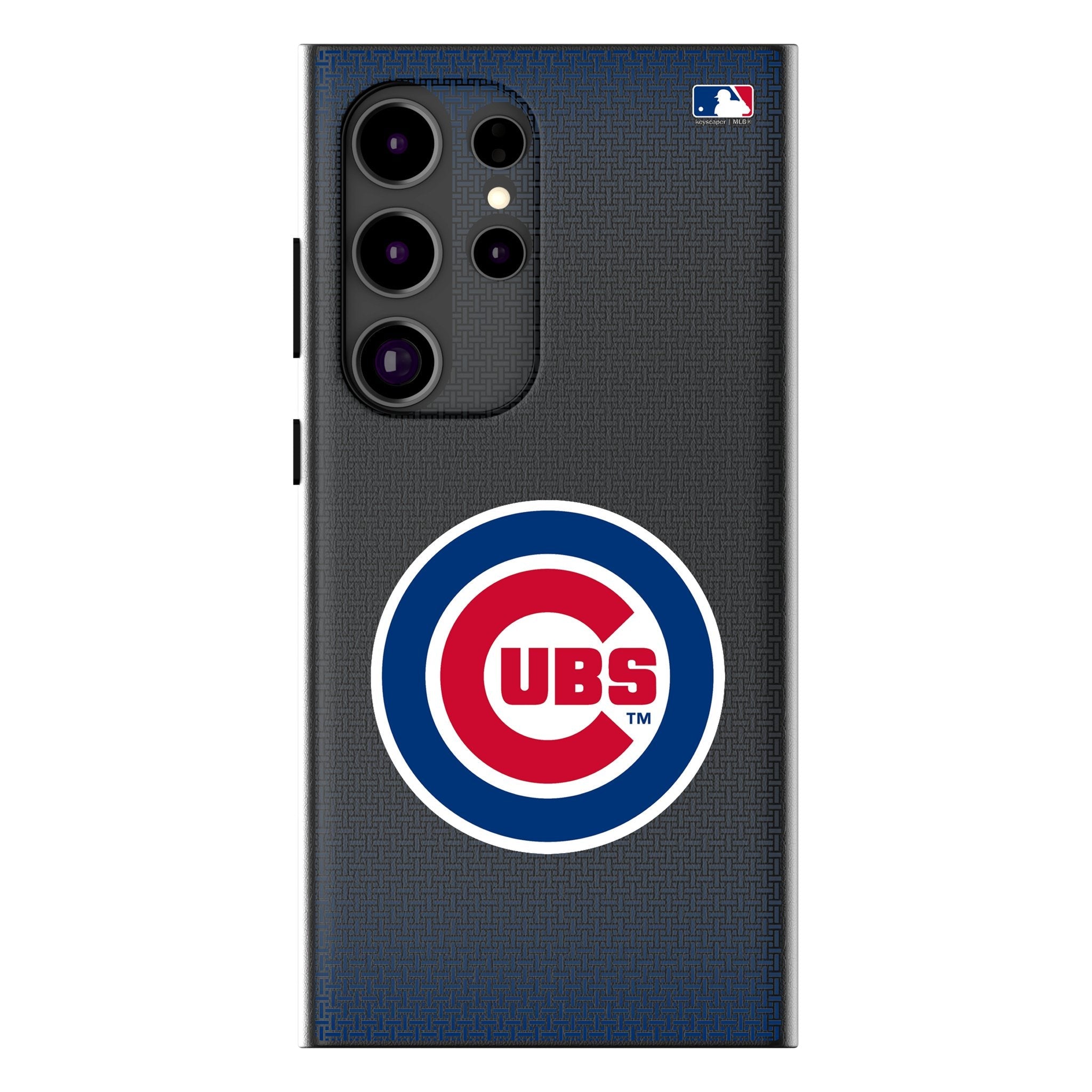 Chicago Cubs Linen MagSafe Compatible Phone Case for Samsung Galaxy 1