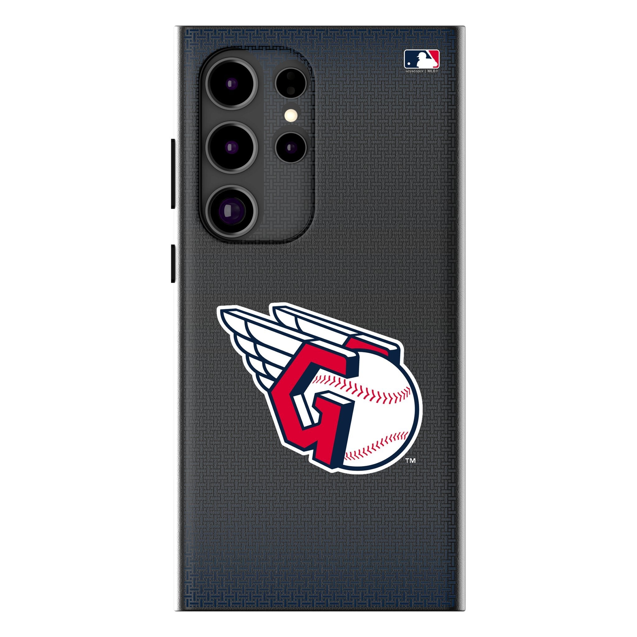 Cleveland Guardians Linen MagSafe Compatible Phone Case for Samsung Galaxy 1