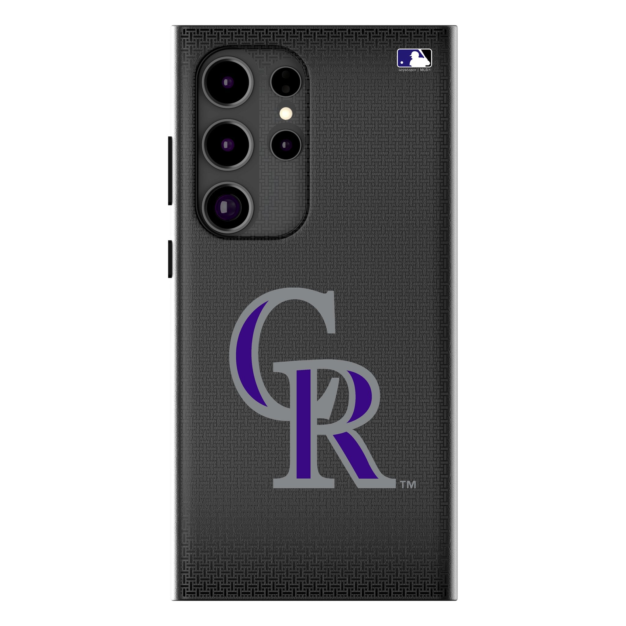 Colorado Rockies Linen MagSafe Compatible Phone Case for Samsung Galaxy 1