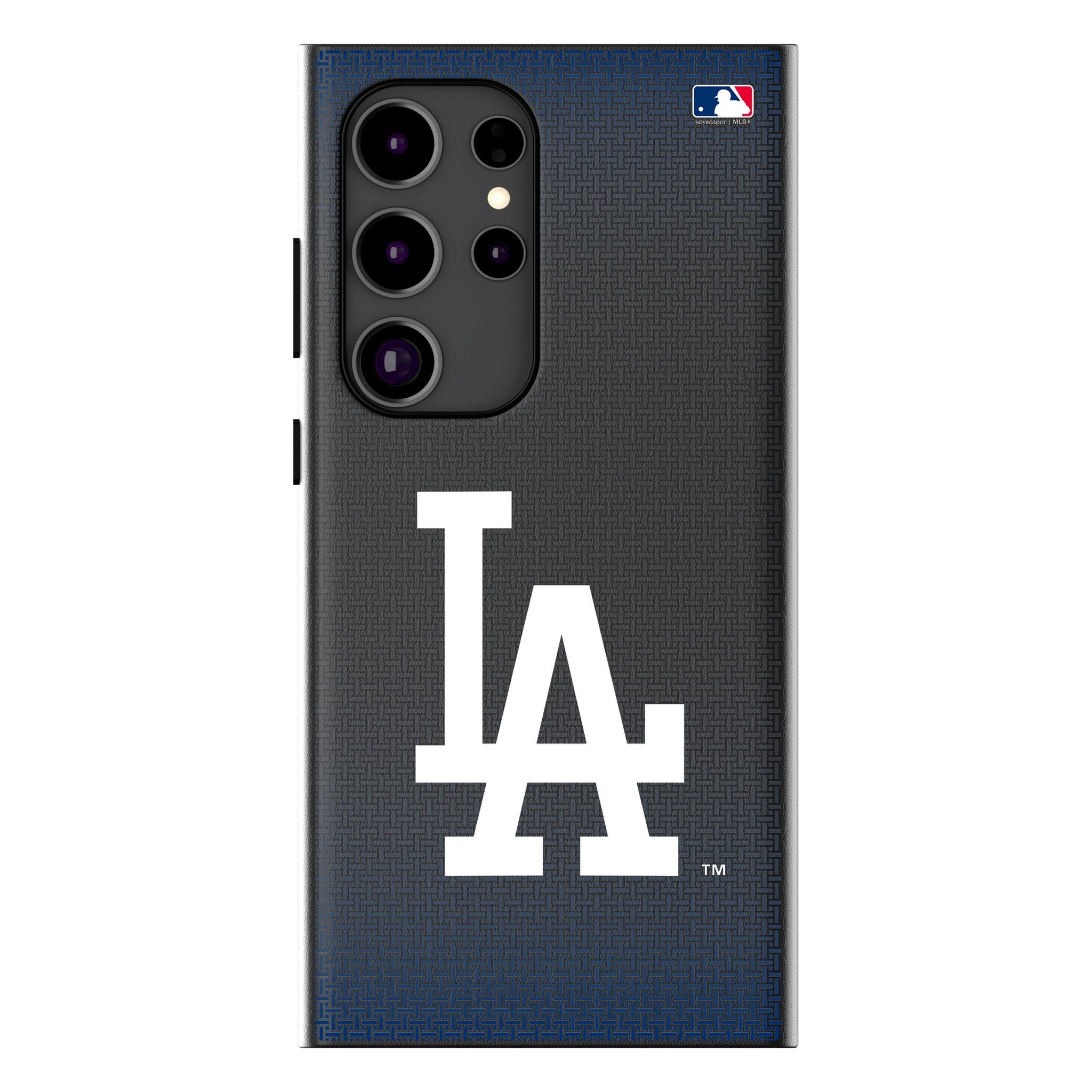 LA Dodgers Linen MagSafe Compatible Phone Case for Samsung Galaxy 1