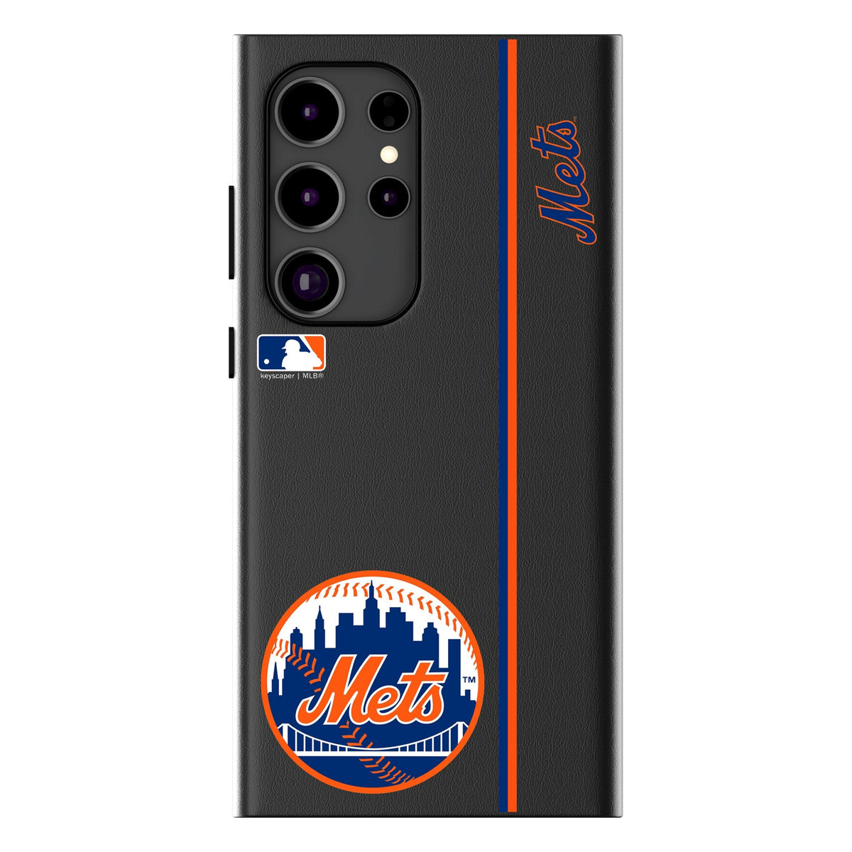 New York Mets Sidebar MagSafe Compatible Phone Case for Samsung Galaxy 1