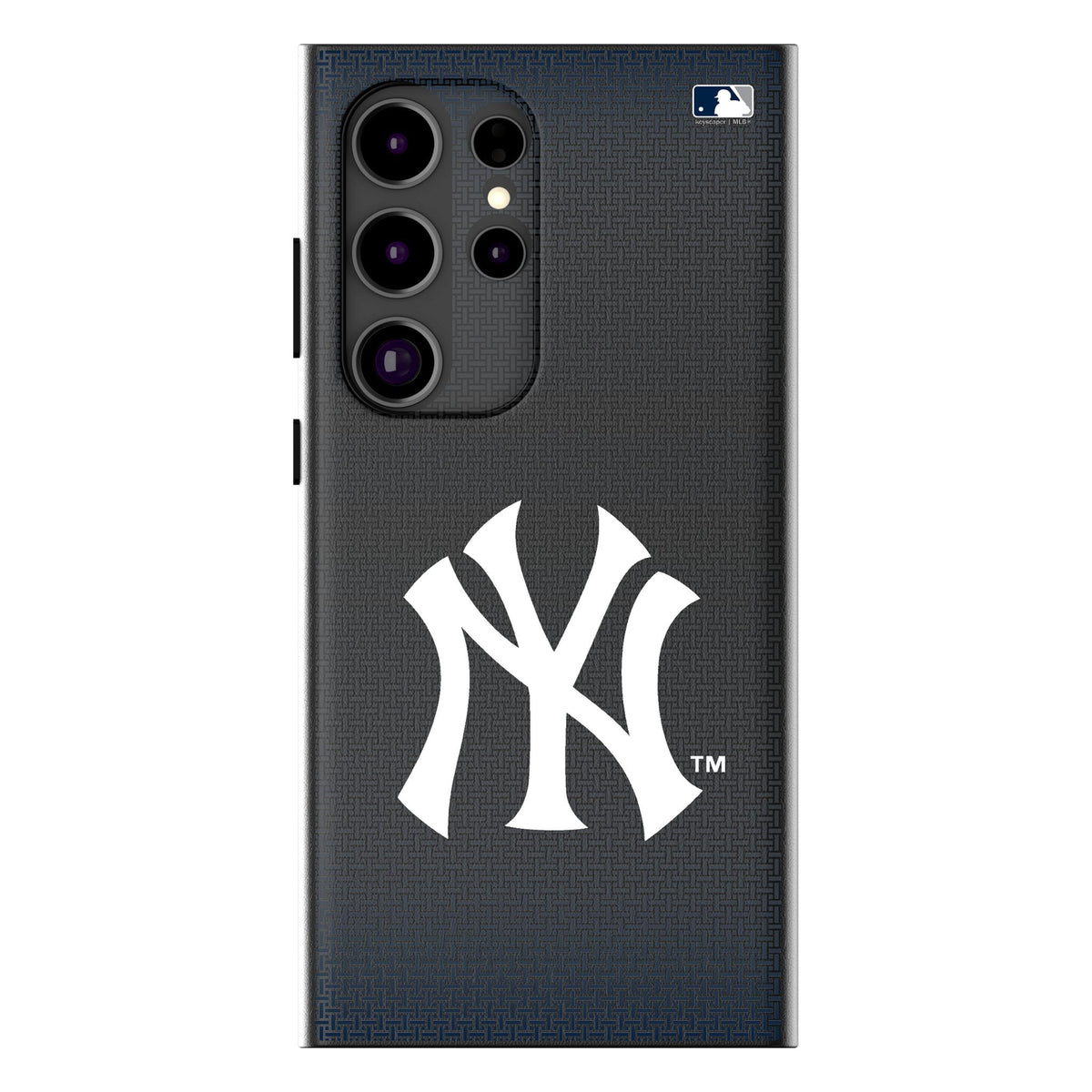 New York Yankees Linen MagSafe Compatible Phone Case for Samsung Galaxy 1