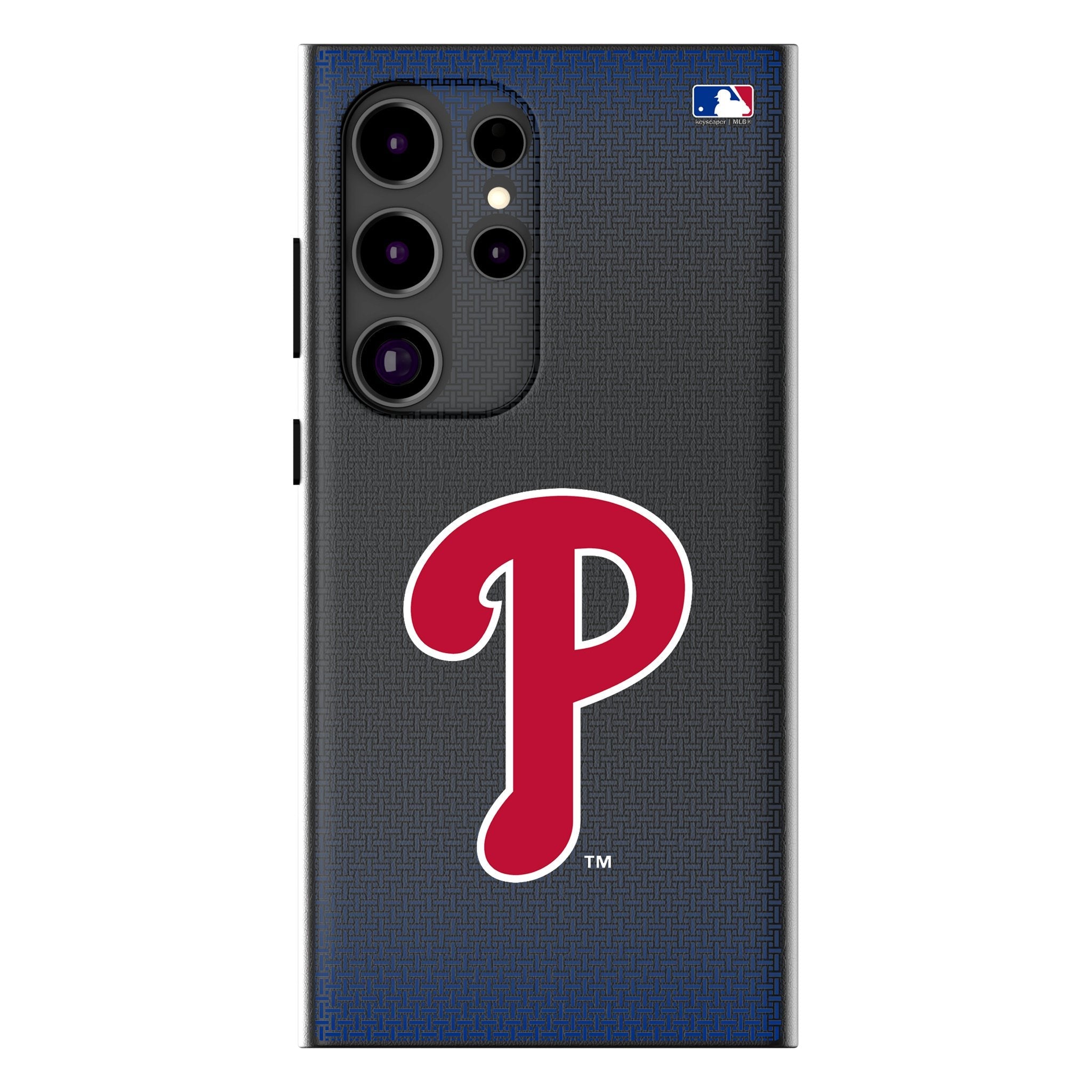 Philadelphia Phillies Linen MagSafe Compatible Phone Case for Samsung Galaxy 1