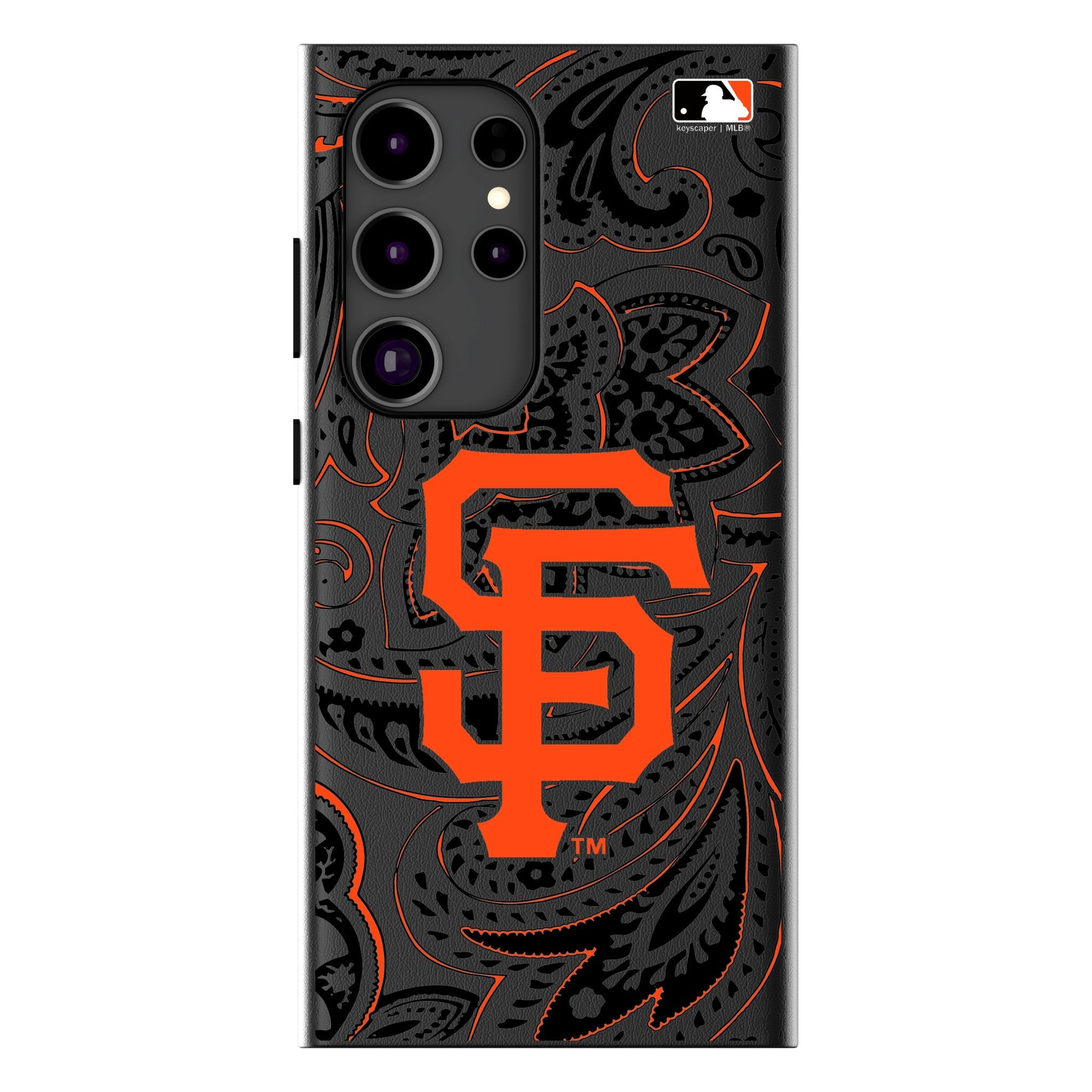 San Francisco Giants Paisley MagSafe Compatible Phone Case for Samsung Galaxy