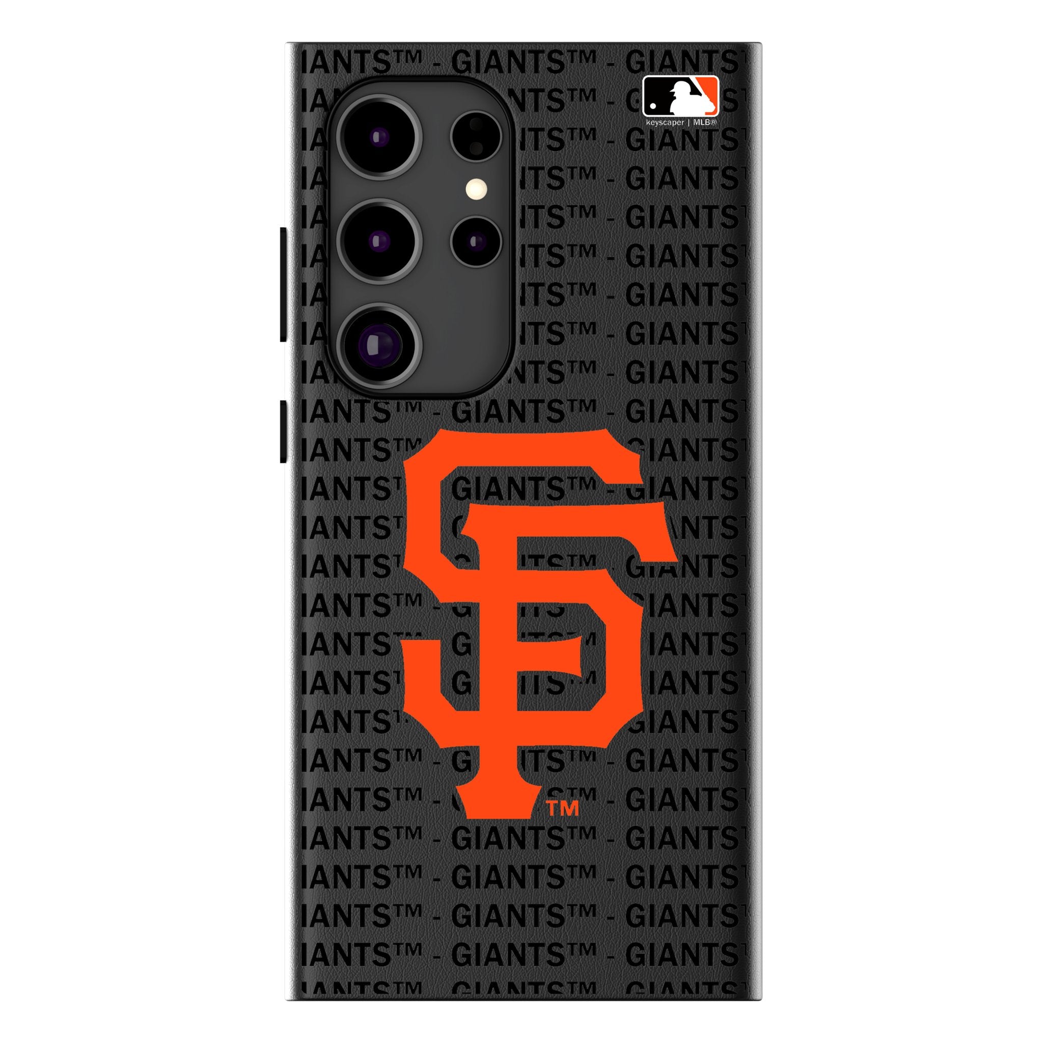 San Francisco Giants Text Backdrop MagSafe Compatible Phone Case for Samsung Galaxy