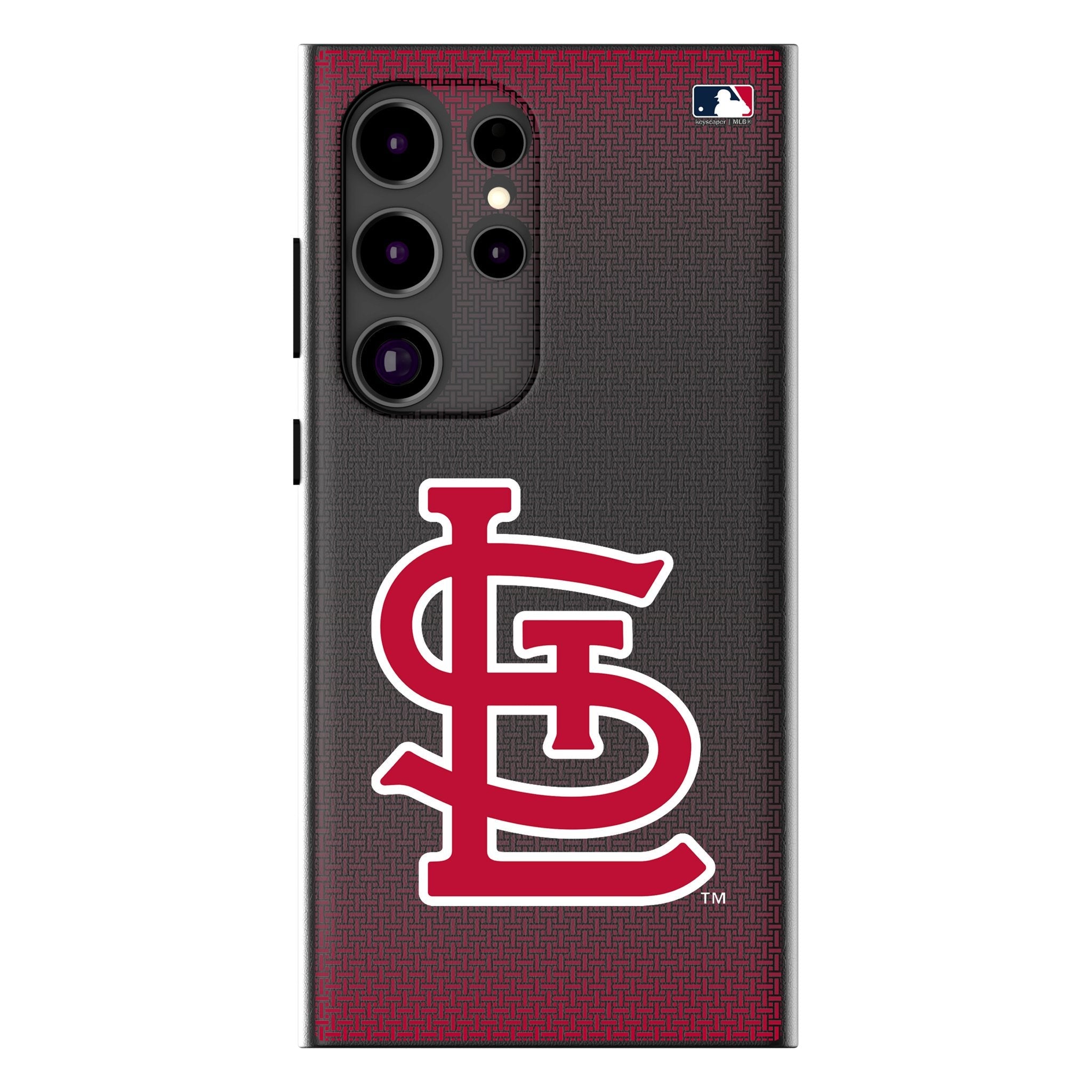 St Louis Cardinals Linen MagSafe Compatible Phone Case for Samsung Galaxy