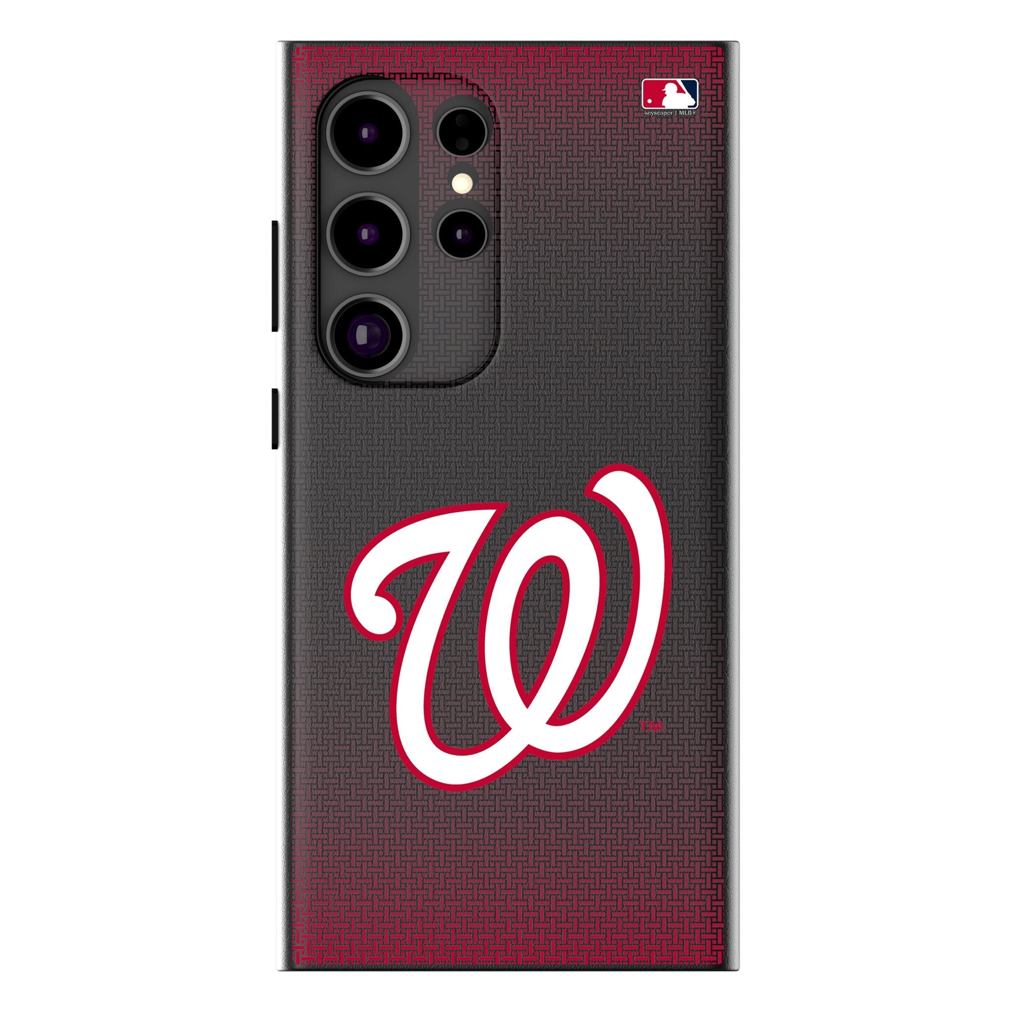 Washington Nationals Linen MagSafe Compatible Phone Case for Samsung Galaxy 1