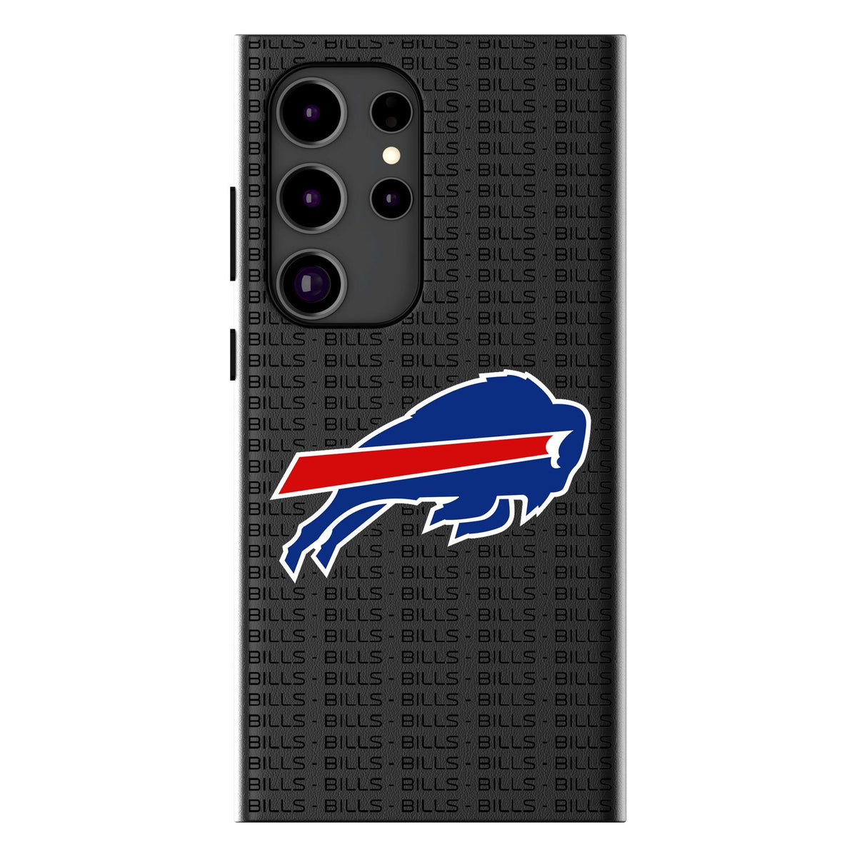 Buffalo Bills Text Backdrop MagSafe Compatible Phone Case for Samsung Galaxy