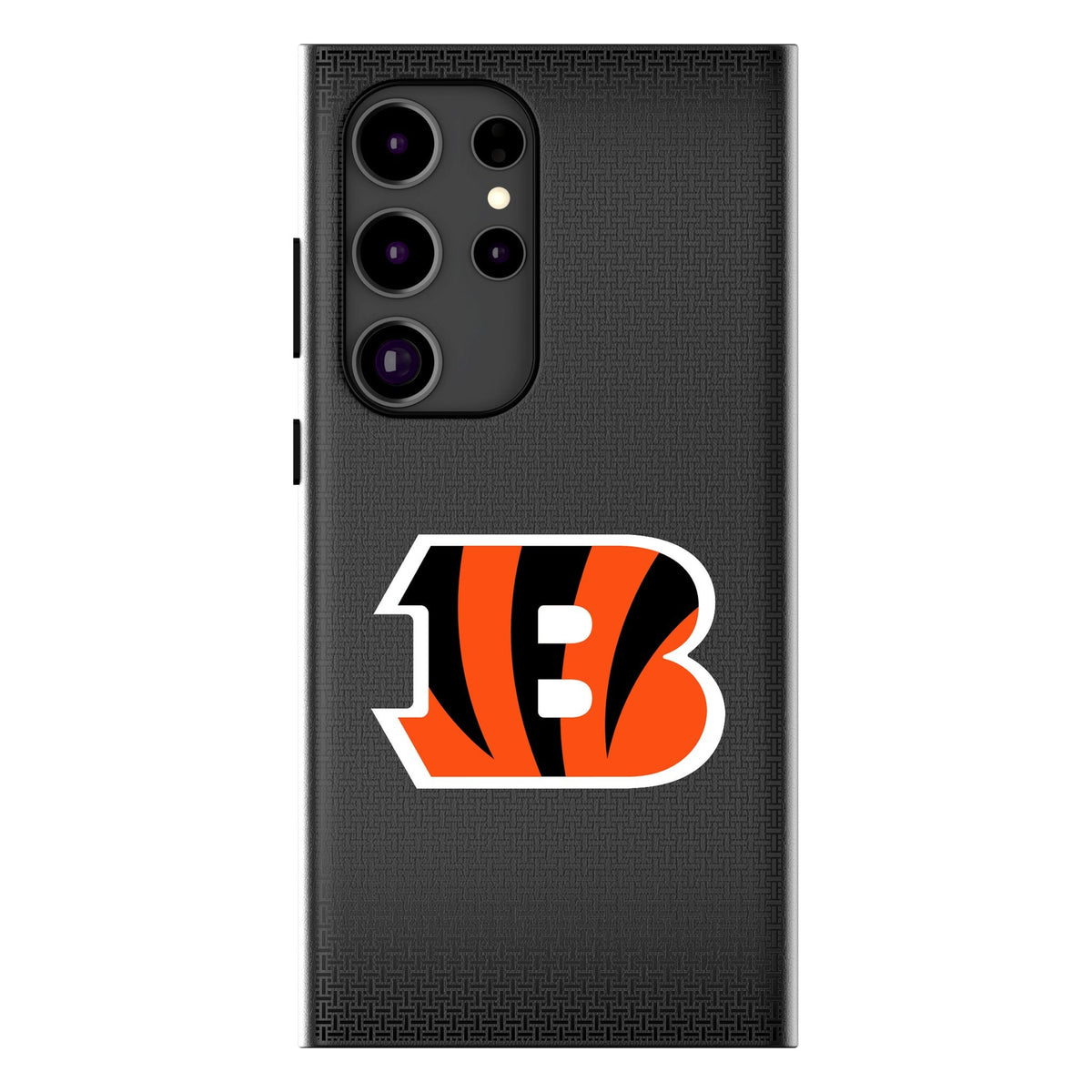 Cincinnati Bengals Linen MagSafe Compatible Phone Case for Samsung Galaxy 1