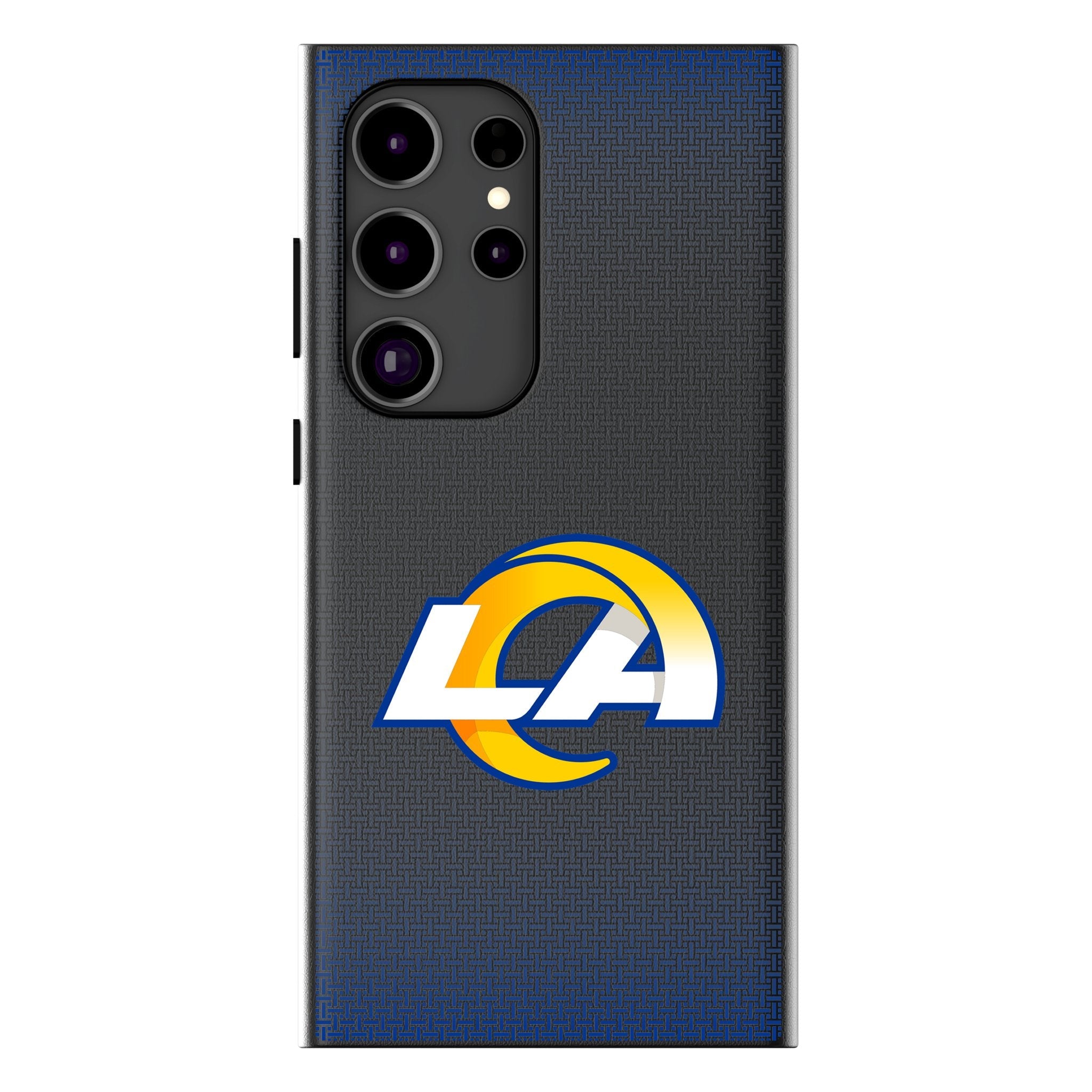 Los Angeles Rams Linen MagSafe Compatible Phone Case for Samsung Galaxy 1