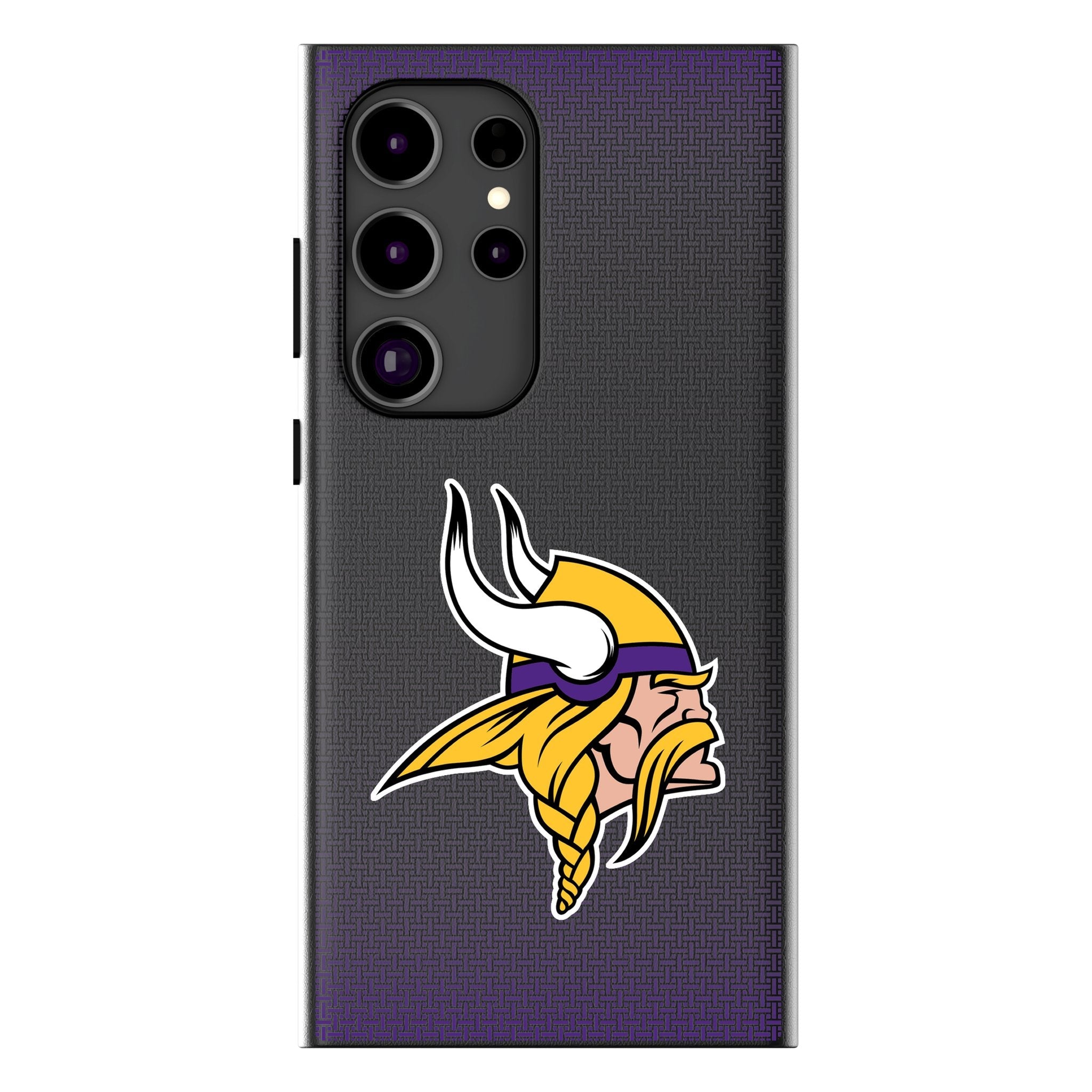 Minnesota Vikings Linen MagSafe Compatible Phone Case for Samsung Galaxy 1