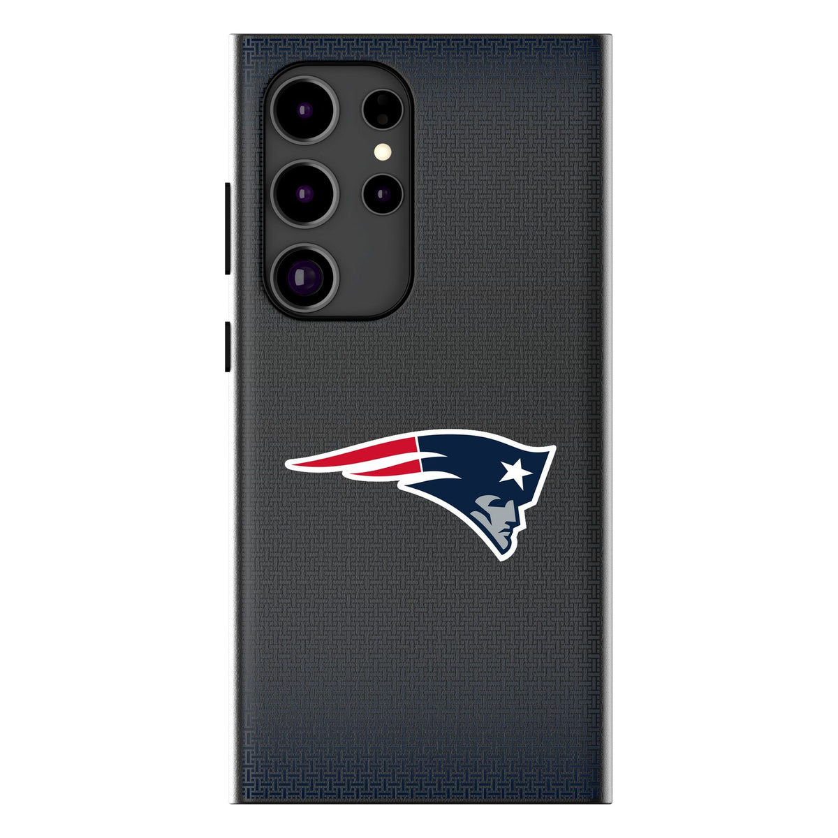 New England Patriots Linen MagSafe Compatible Phone Case for Samsung Galaxy 1