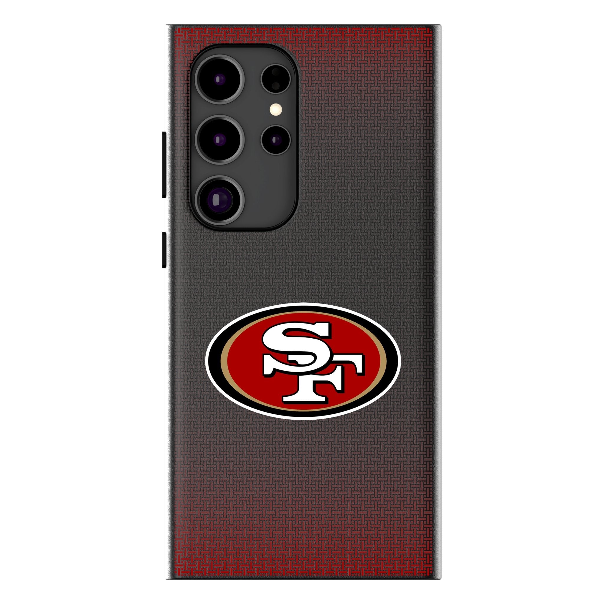 San Francisco 49ers Linen MagSafe Compatible Phone Case for Samsung Galaxy 1