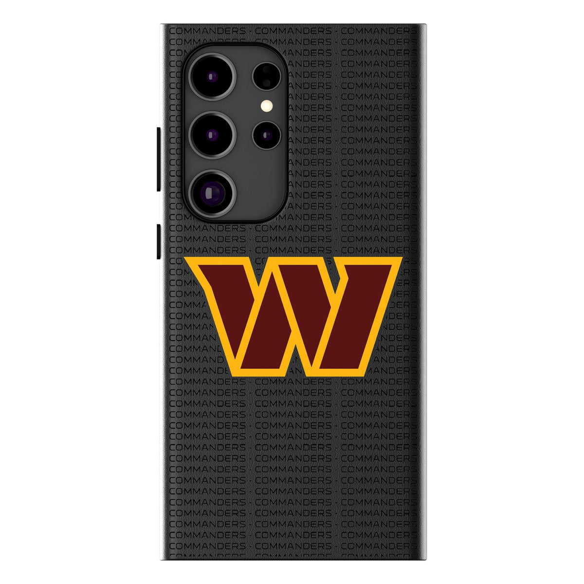 Washington Commanders Text Backdrop MagSafe Compatible Phone Case for Samsung Galaxy 1