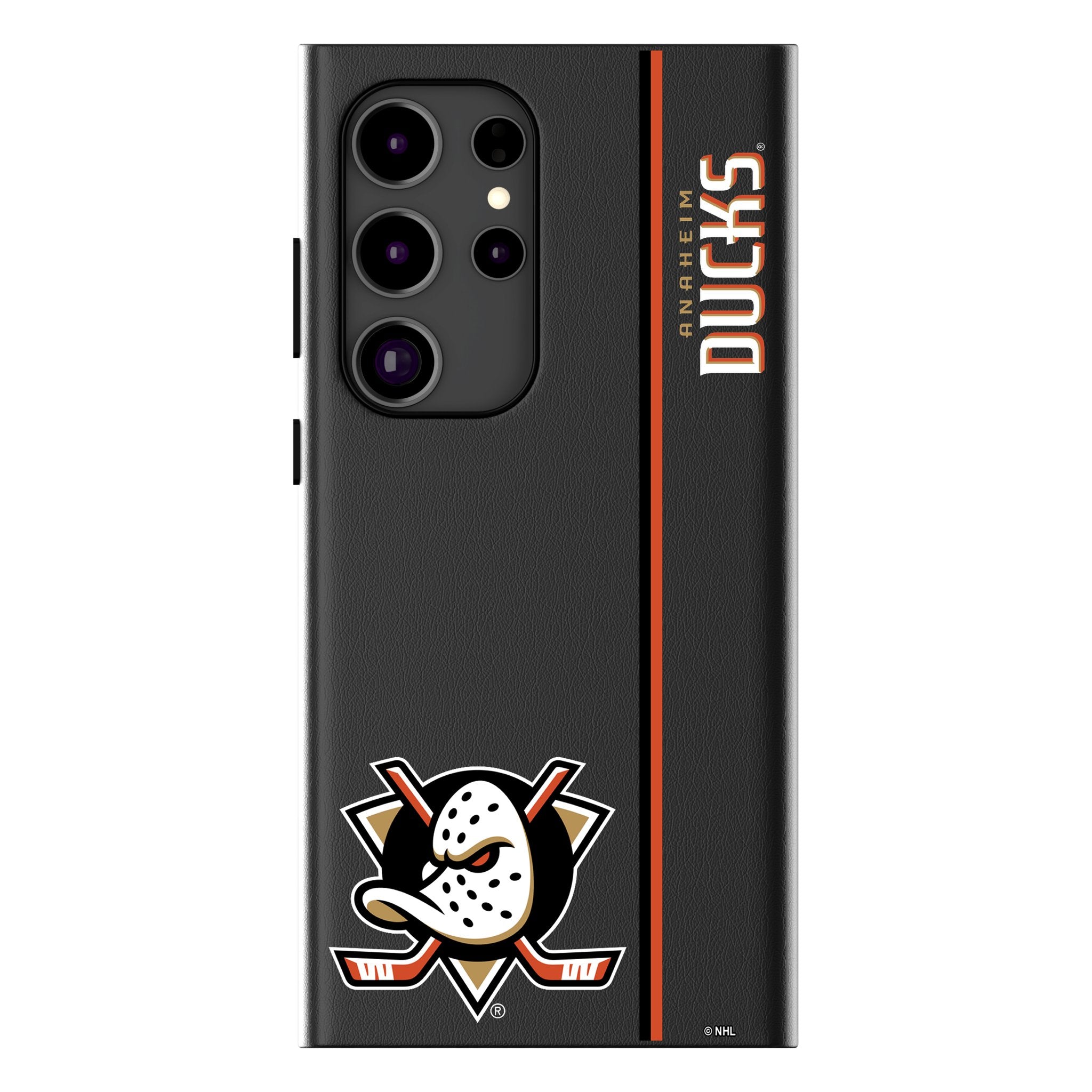Anaheim Ducks Sidebar MagSafe Compatible Phone Case for Samsung Galaxy