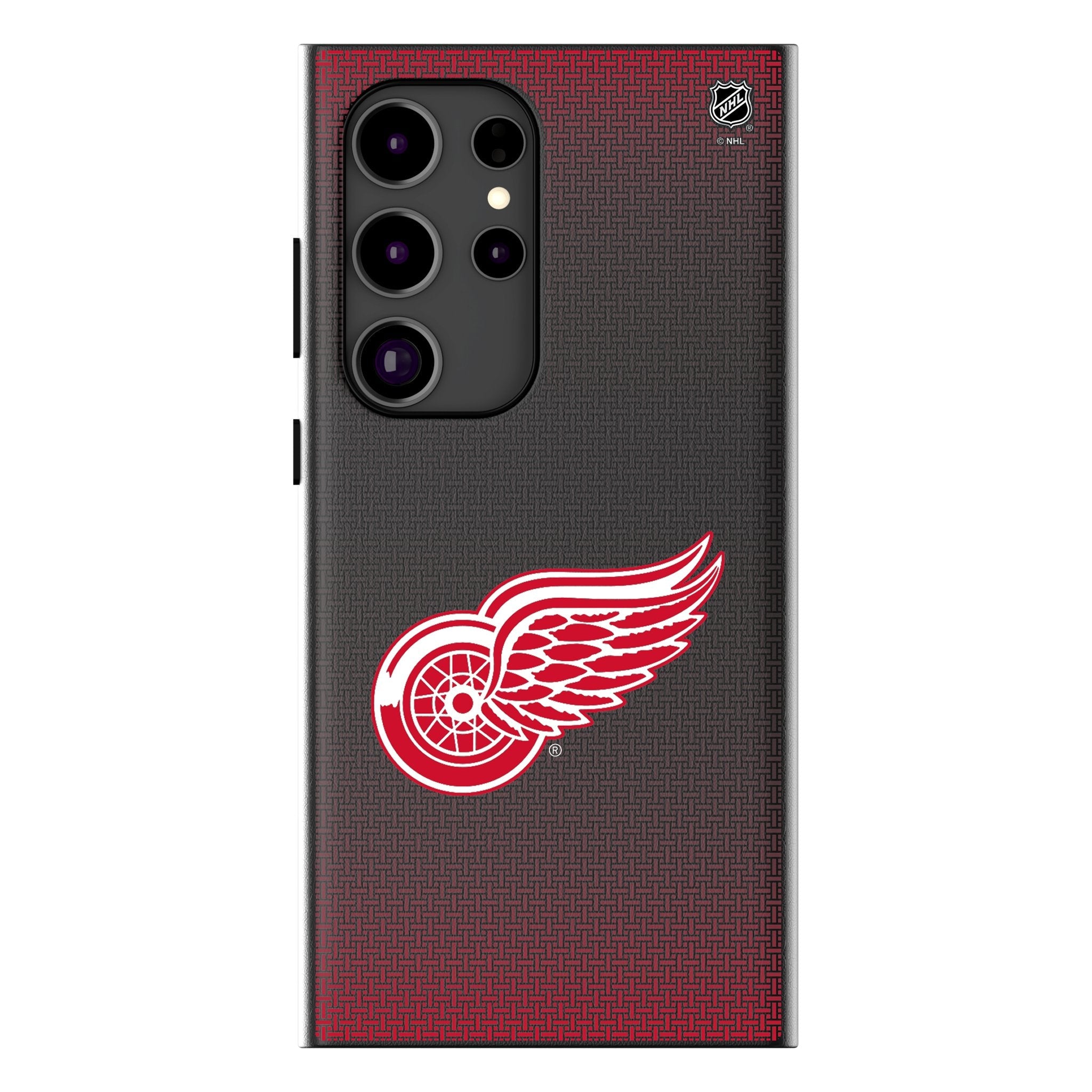 Detroit Red Wings Linen MagSafe Compatible Phone Case for Samsung Galaxy