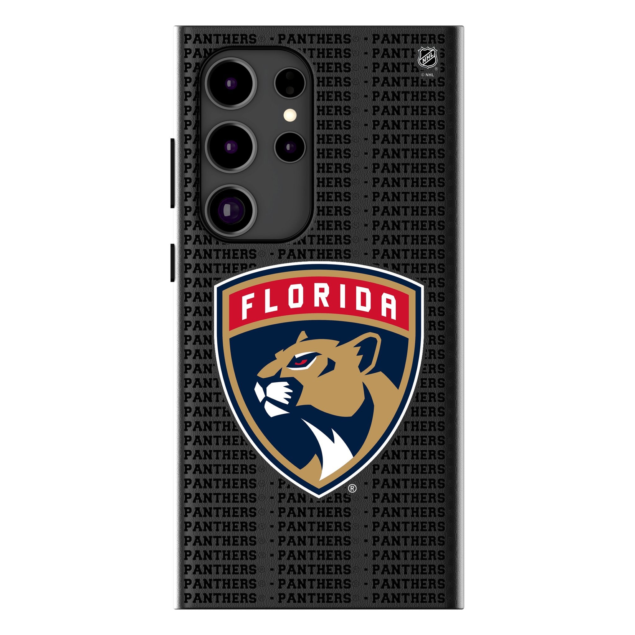 Florida Panthers Text Backdrop MagSafe Compatible Phone Case for Samsung Galaxy