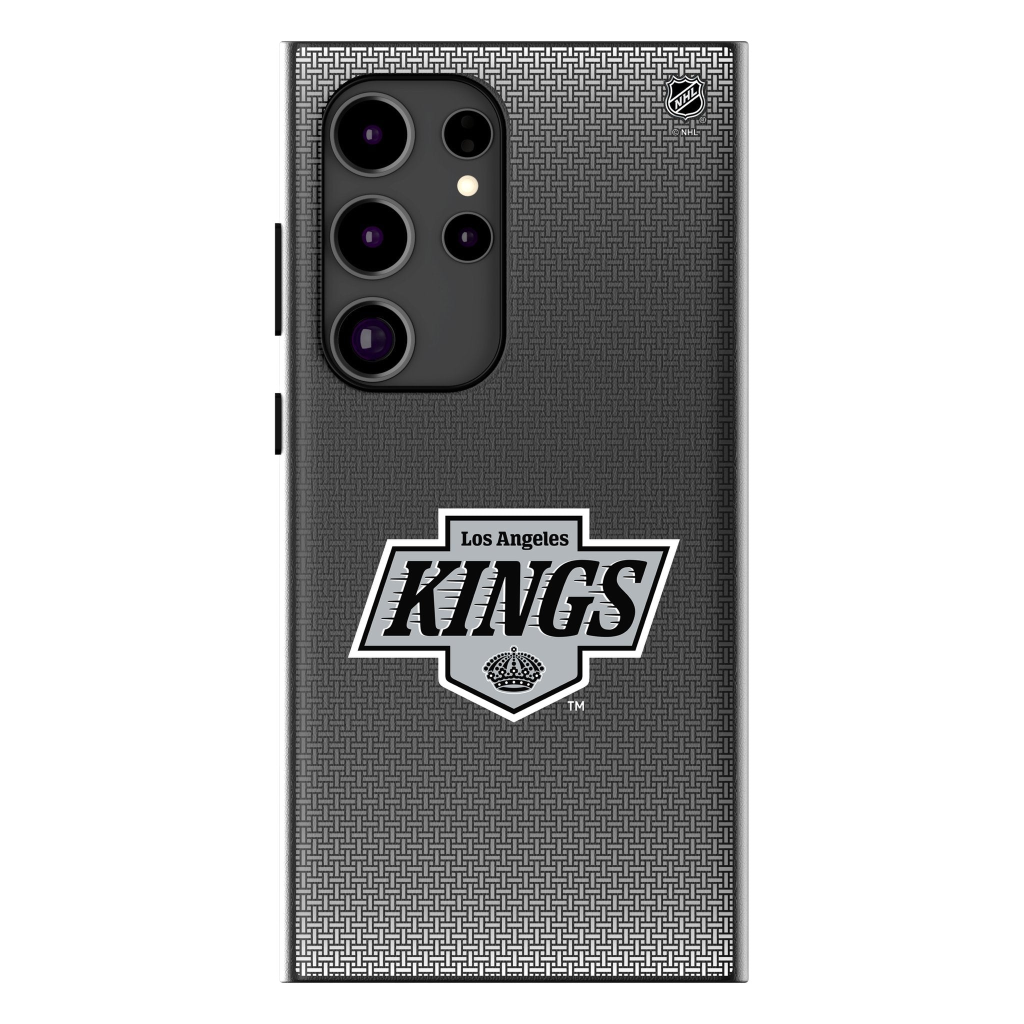 LA Kings Linen MagSafe Compatible Phone Case for Samsung Galaxy