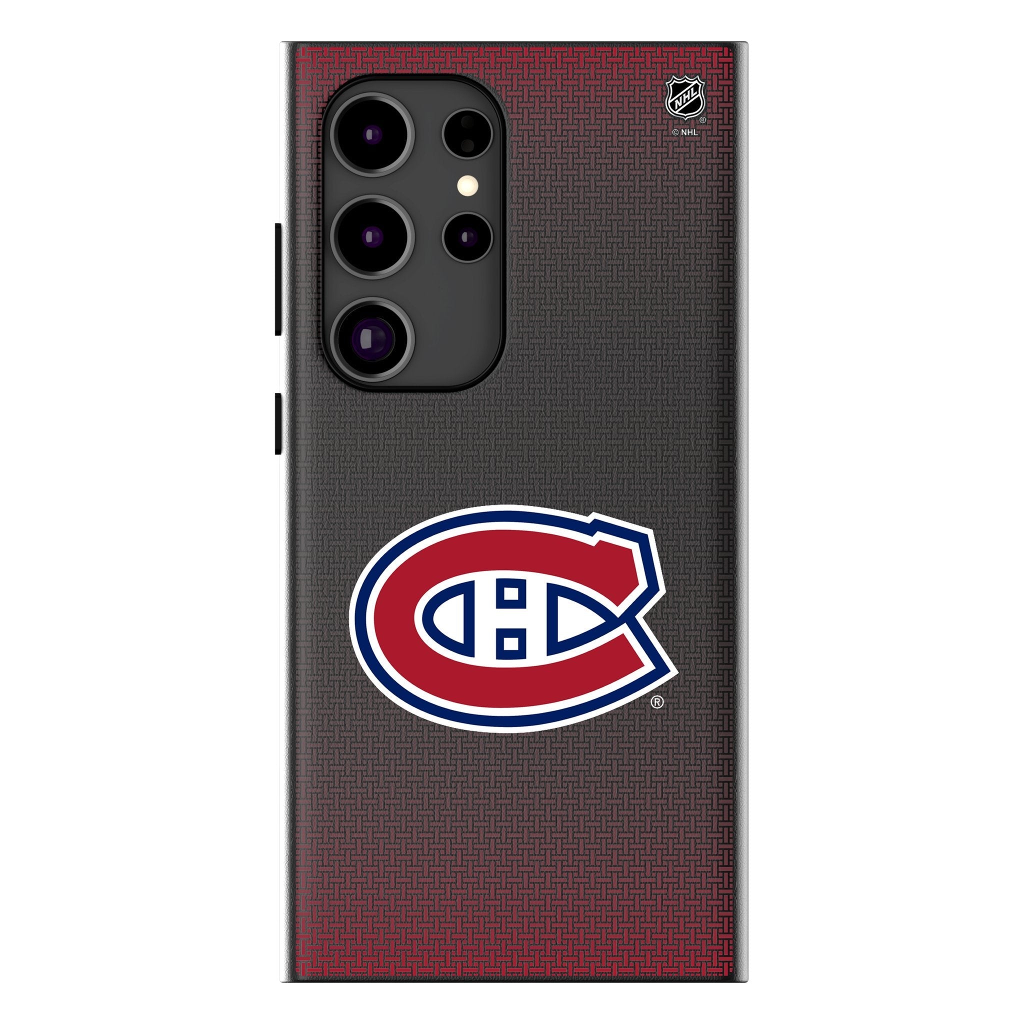 Montreal Canadiens Linen MagSafe Compatible Phone Case for Samsung Galaxy