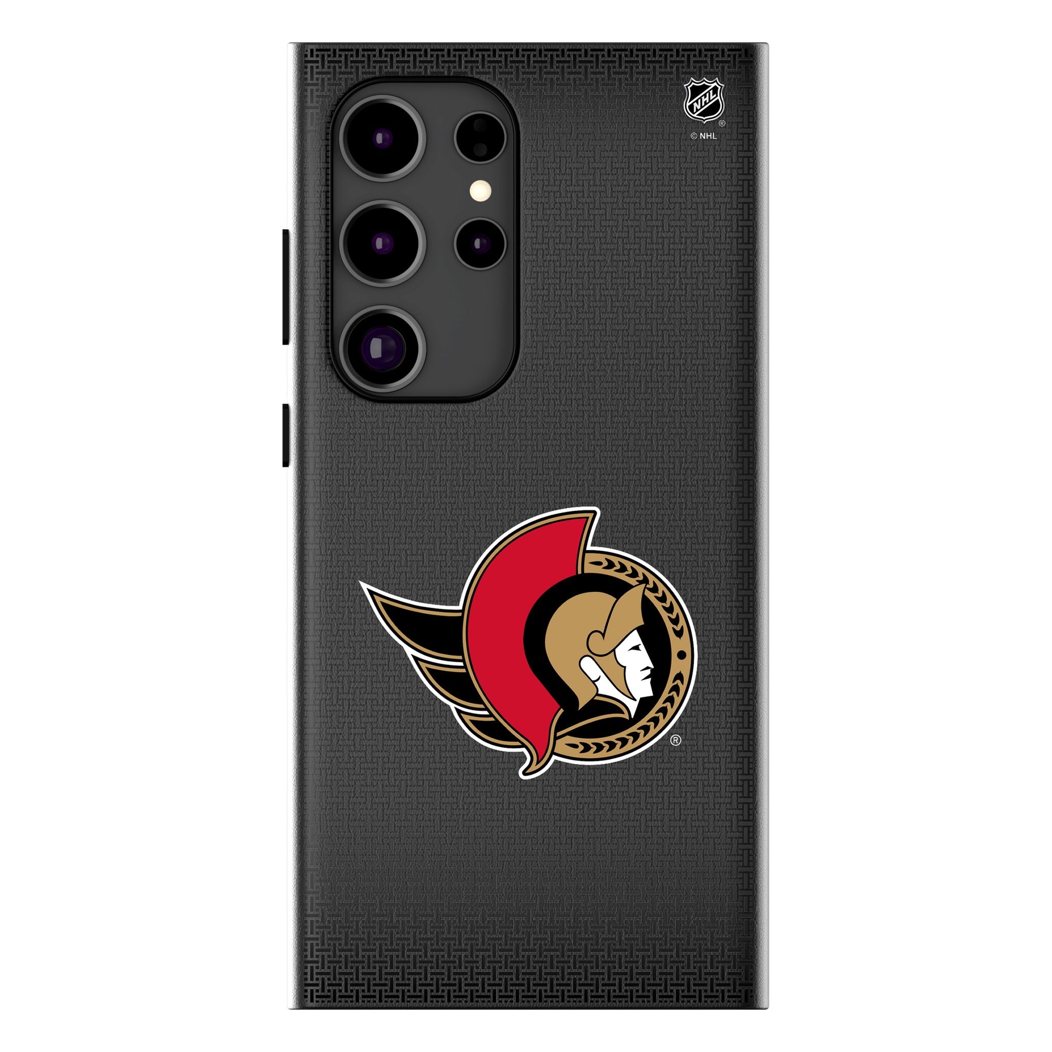 Ottawa Senators Linen MagSafe Compatible Phone Case for Samsung Galaxy