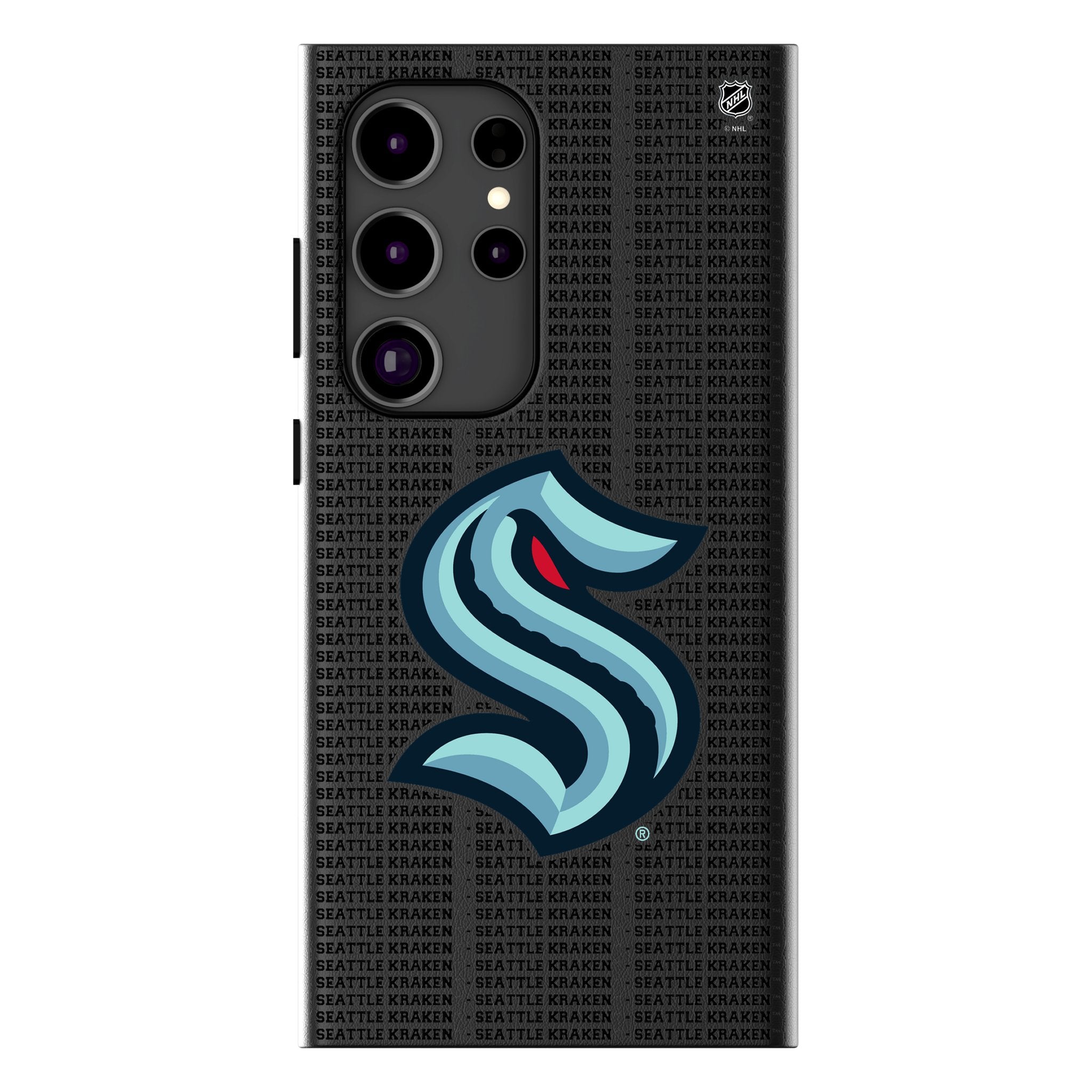 Seattle Kraken Text Backdrop MagSafe Compatible Phone Case for Samsung Galaxy