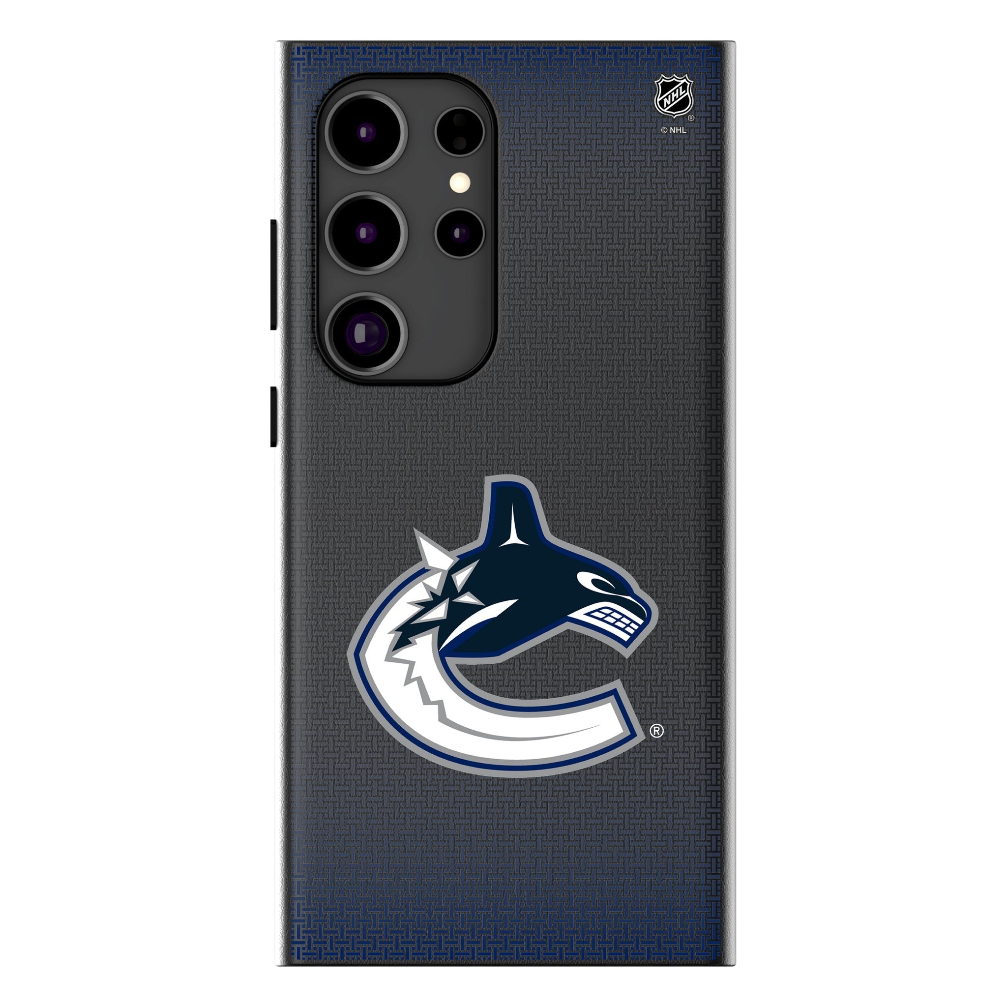 Vancouver Canucks Linen MagSafe Compatible Phone Case for Samsung Galaxy