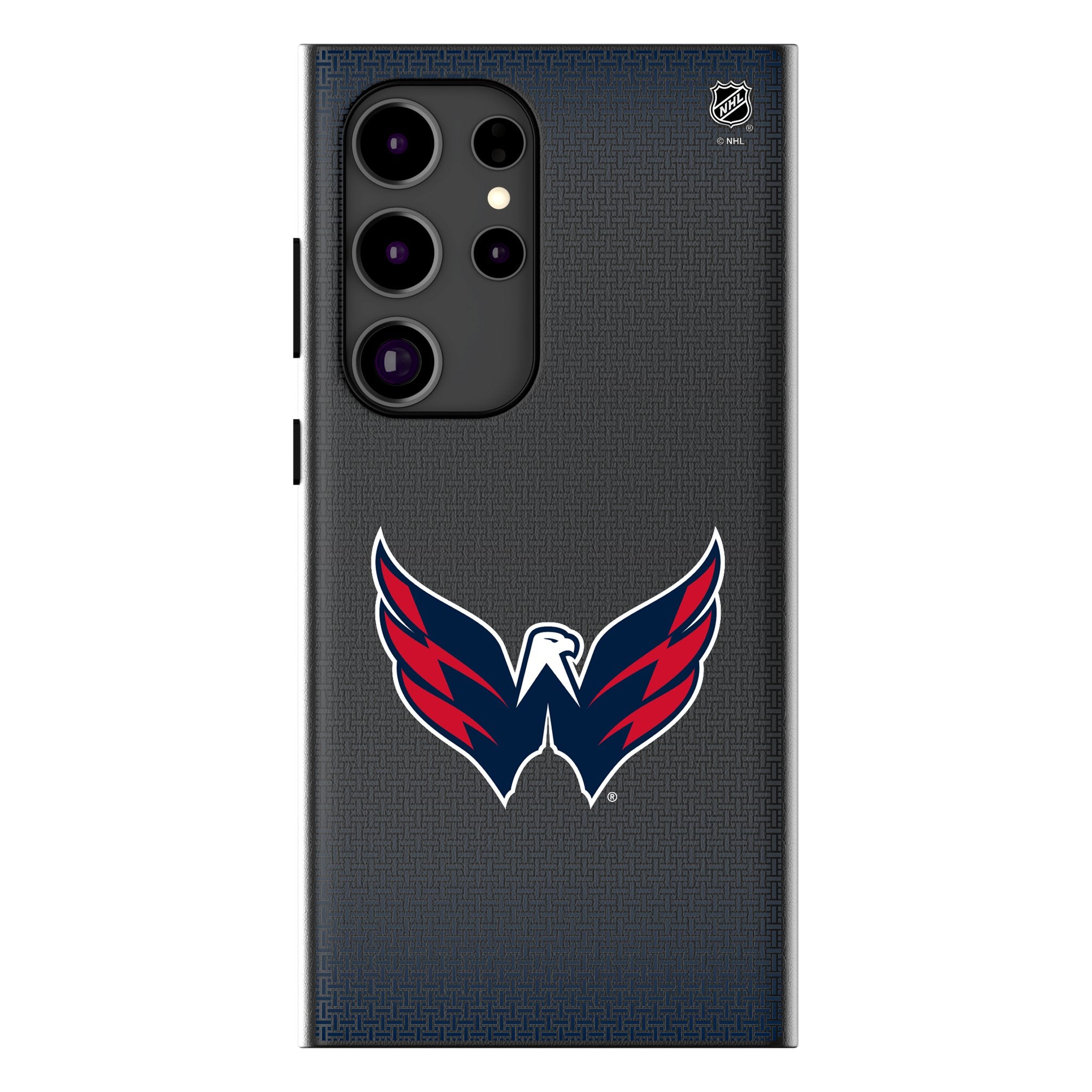 Washington Capitals Linen MagSafe Compatible Phone Case for Samsung Galaxy