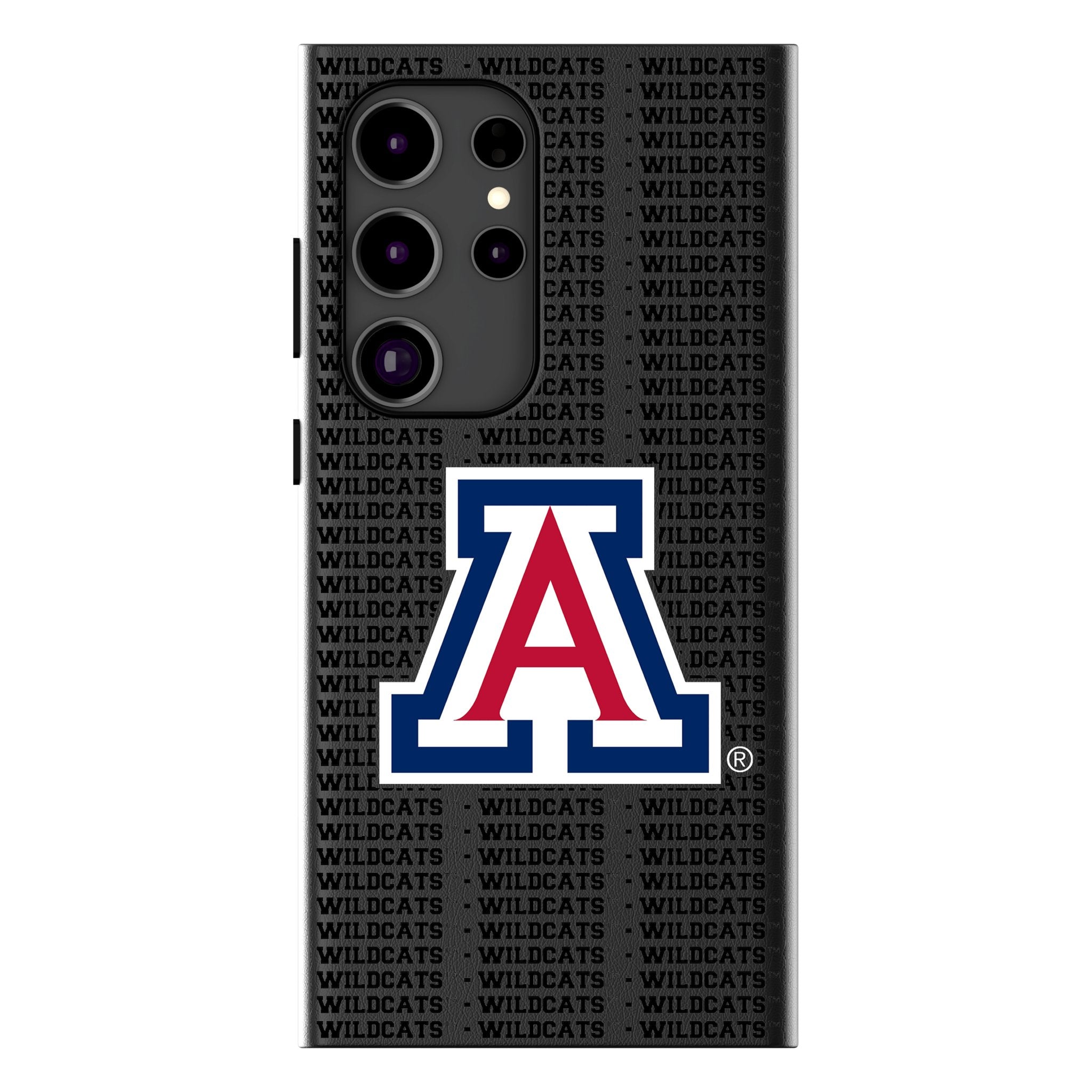 University of Arizona Wildcats Text Backdrop MagSafe Compatible Phone Case for Samsung Galaxy