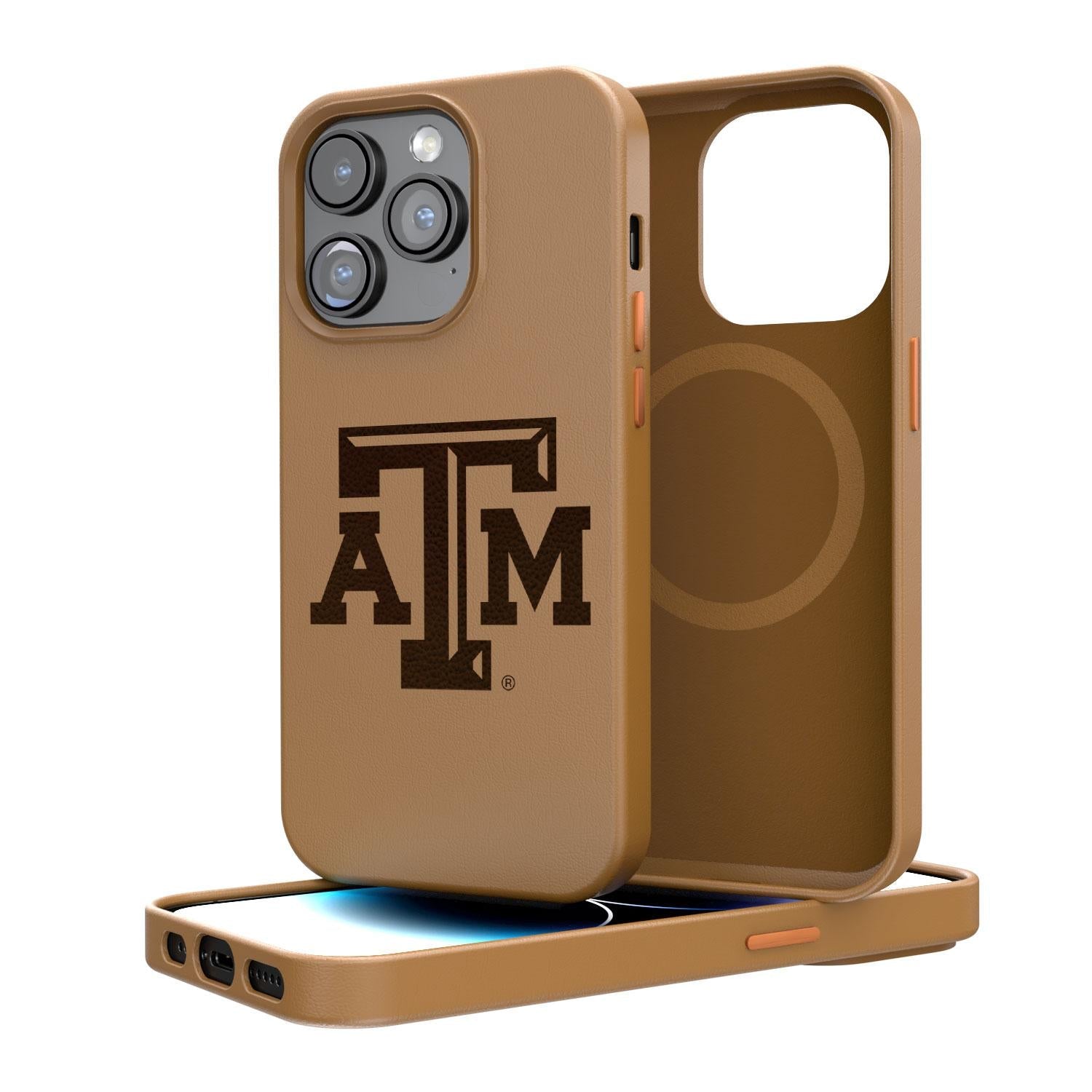 Texas A&M University Aggies Burn MagSafe Compatible Phone Case for Apple iPhone