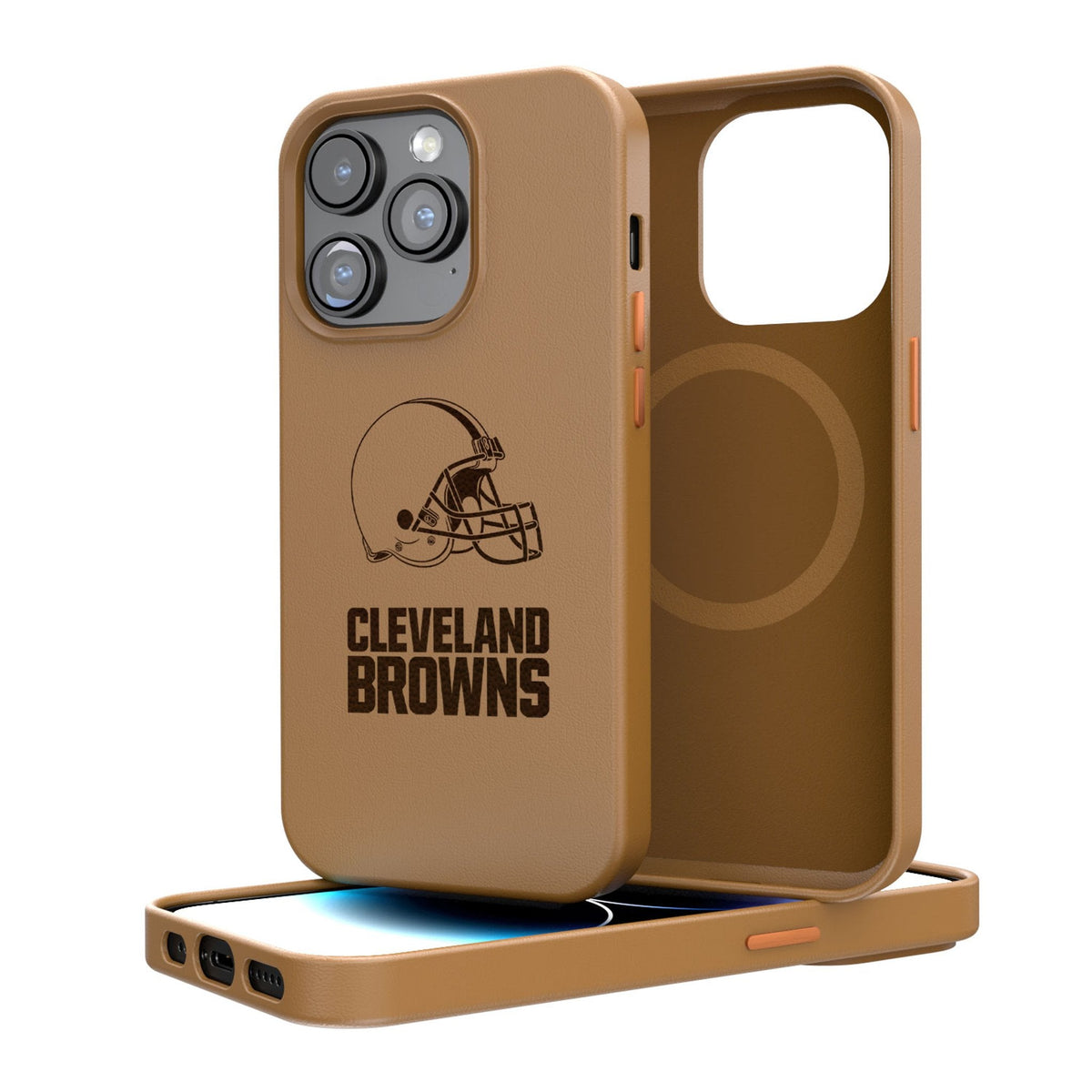 Cleveland Browns Burn MagSafe Compatible Phone Case for Apple iPhone