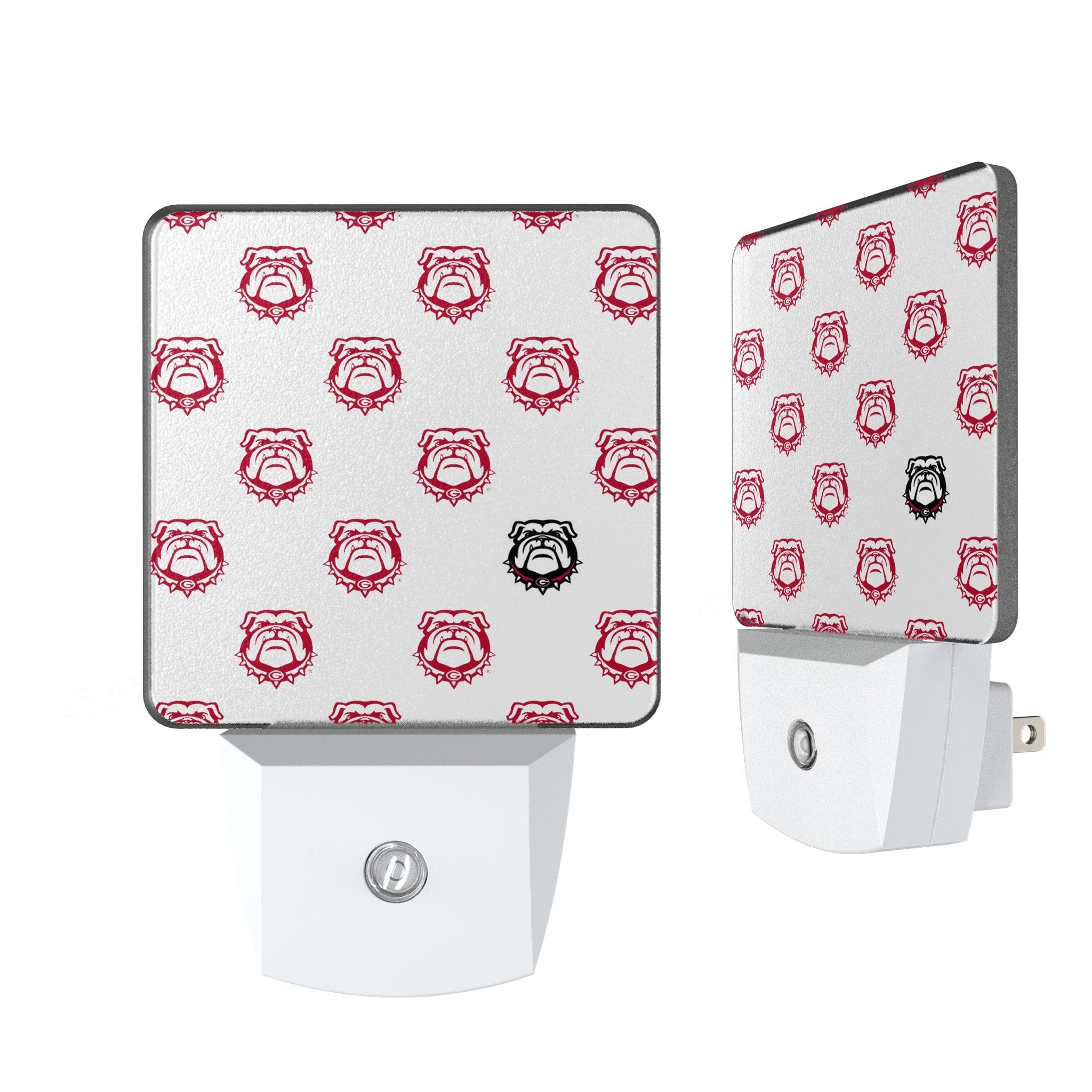 University of Georgia Bulldogs Uga Fashion Pattern Night Light 2-Pack 1