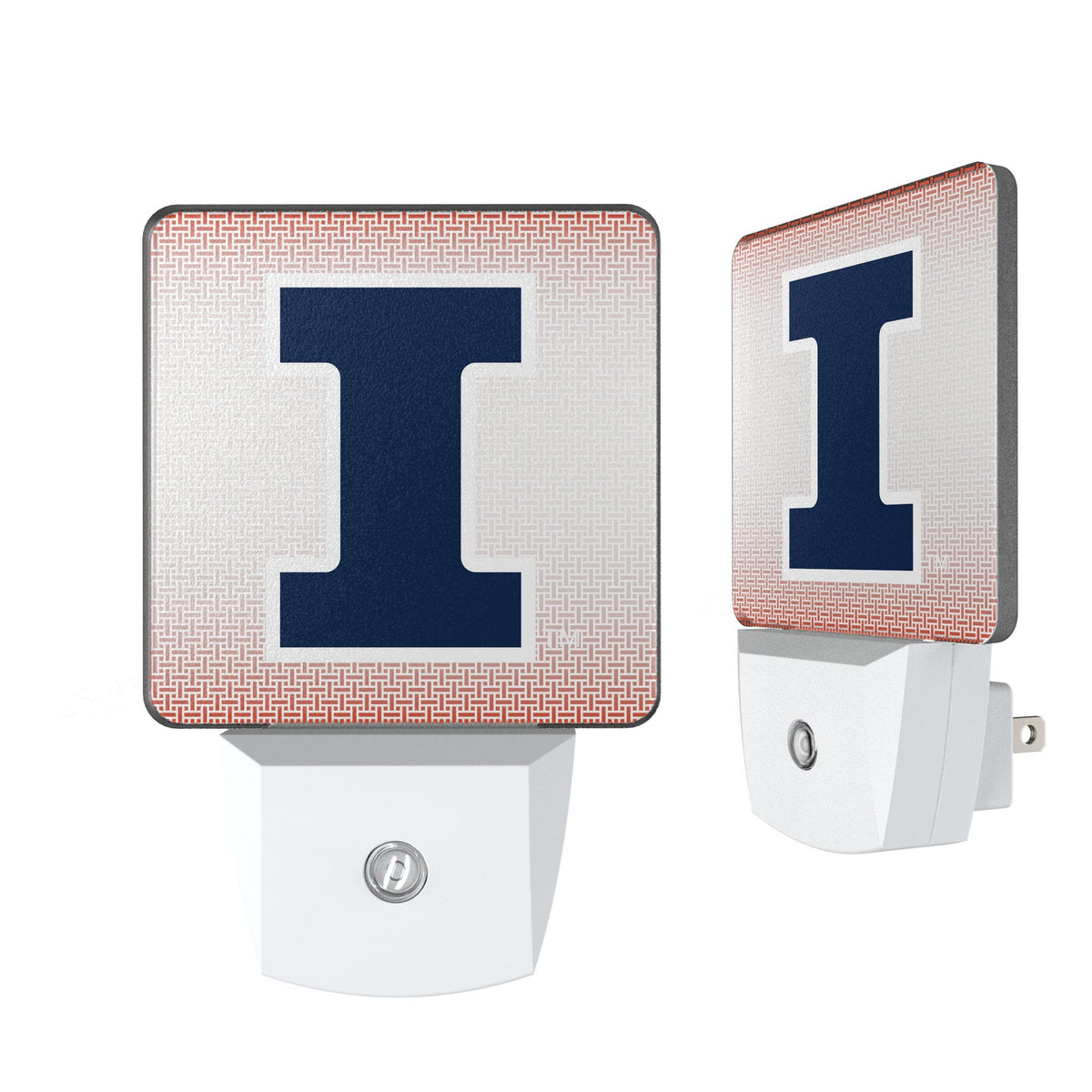 University of Illinois Fighting Illini Linen Night Light 2-Pack
