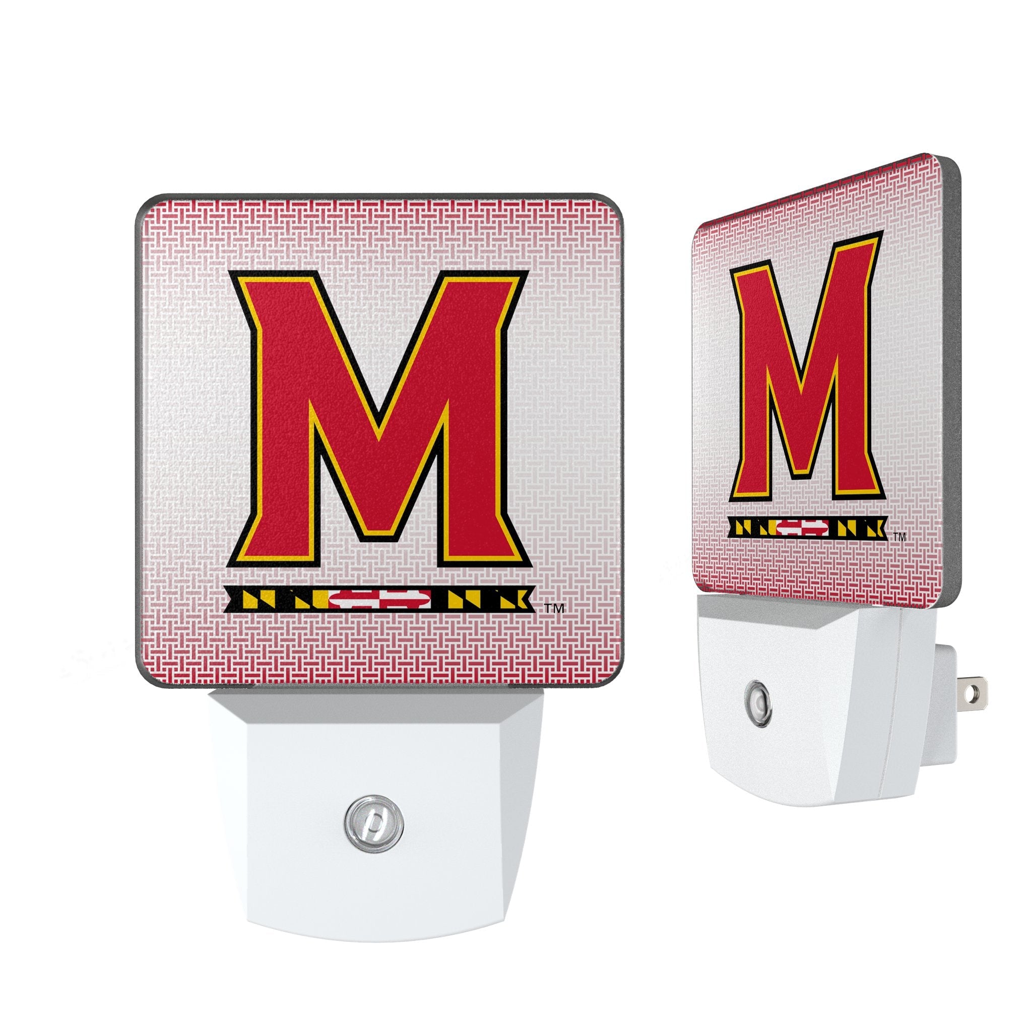 University of Maryland Terrapins Linen Night Light 2-Pack 1