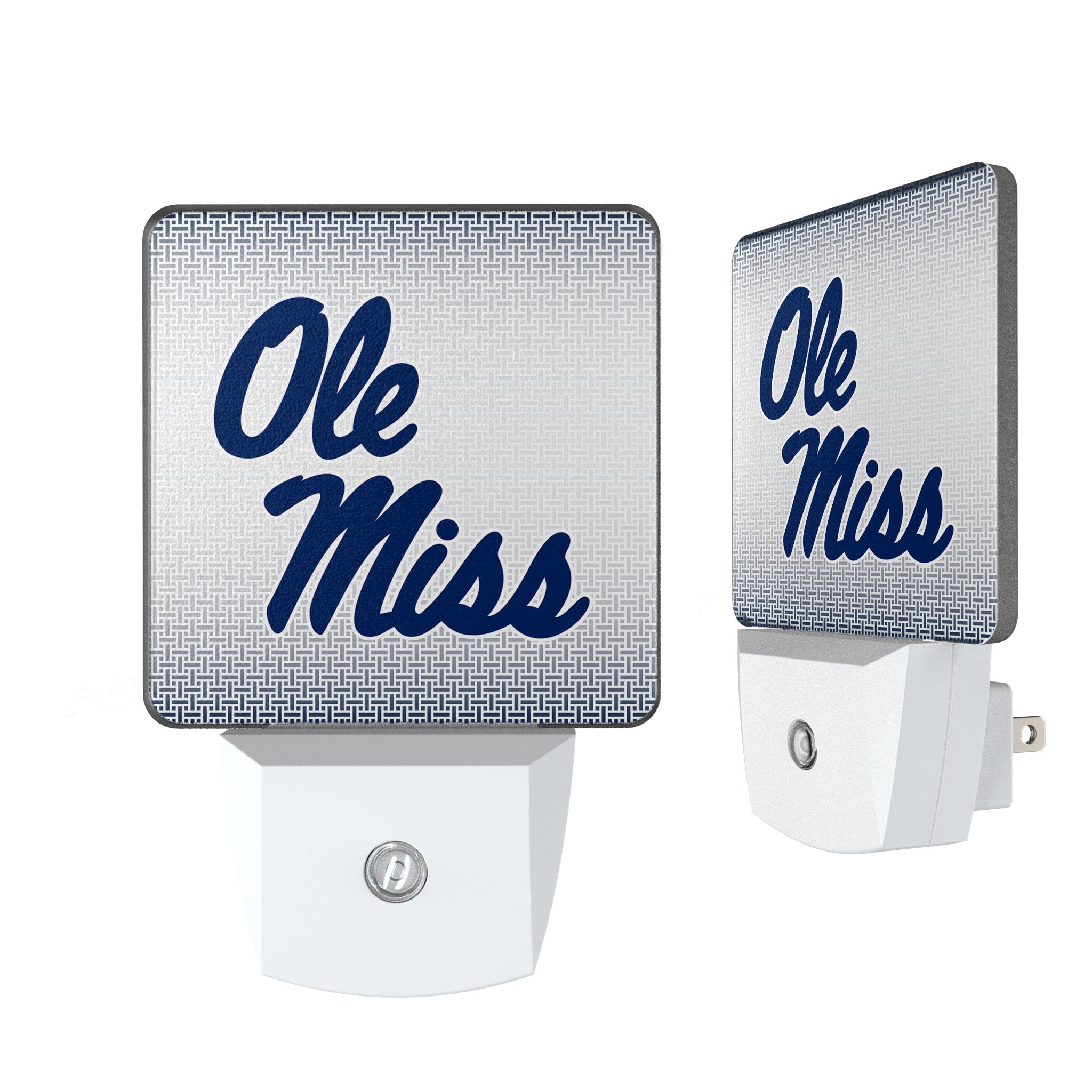 University of Mississippi Rebels Linen Night Light 2-Pack 1