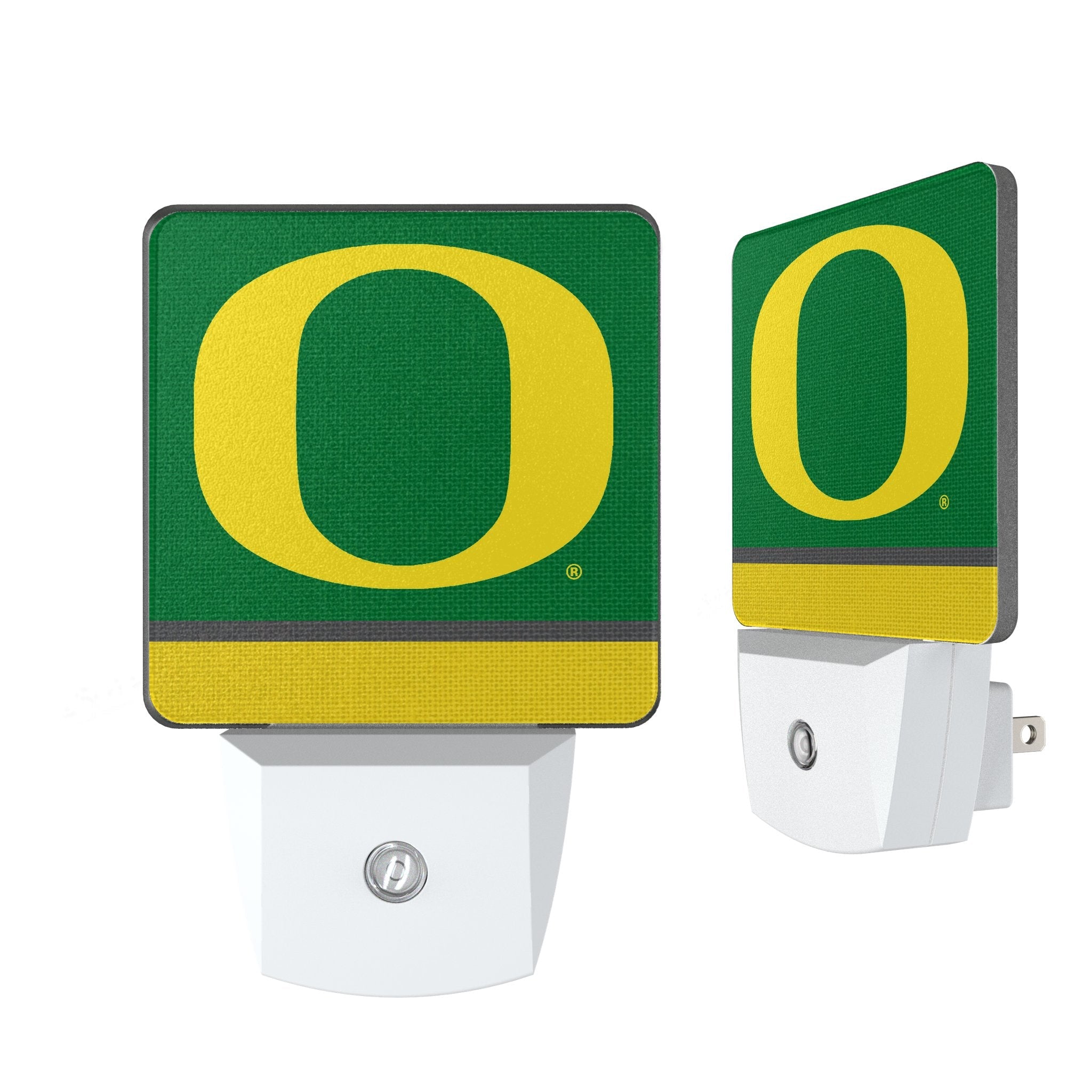 University of Oregon Ducks Stripe Night Light 2-Pack 1
