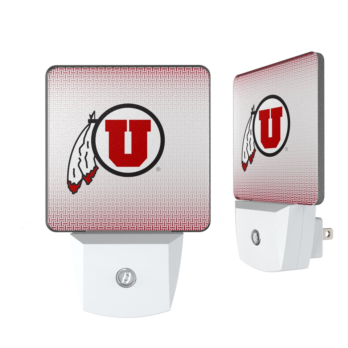 University of Utah Utes Linen Night Light 2-Pack