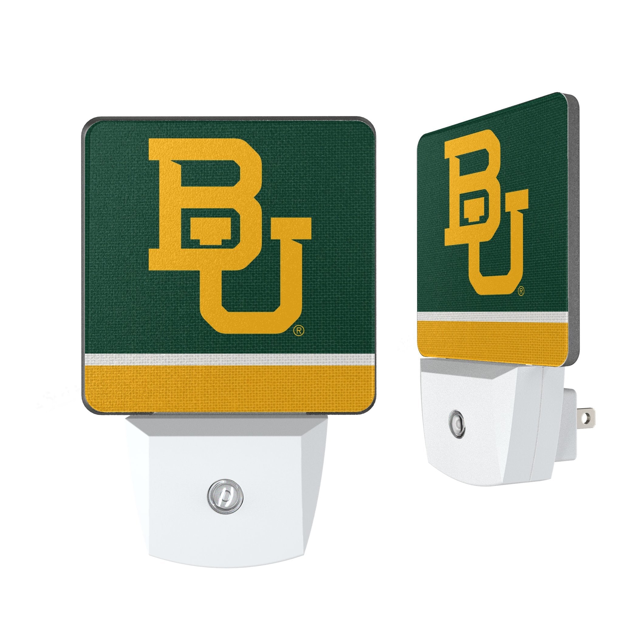 Baylor University Bears Stripe Night Light 2-Pack 1
