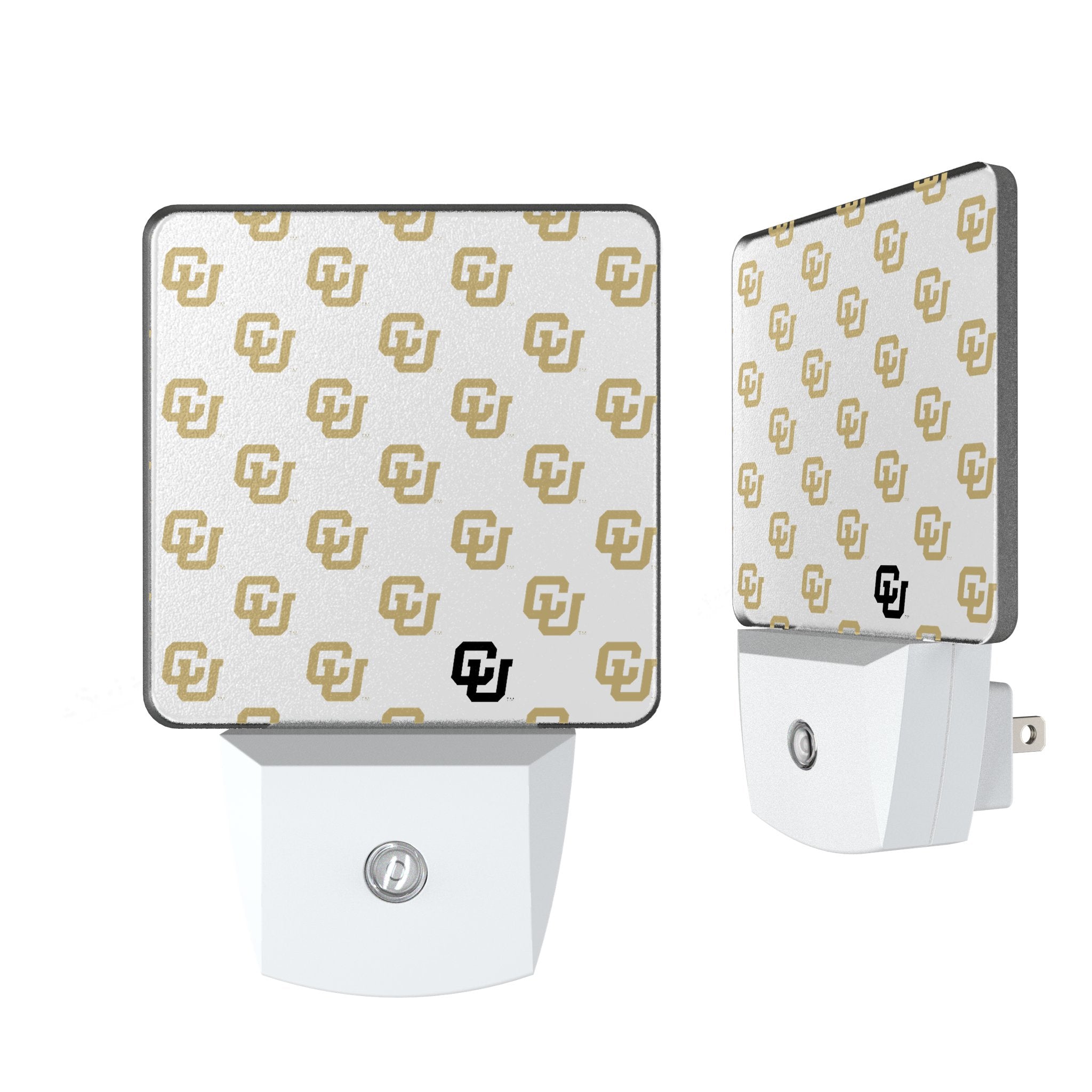 University of Colorado Buffaloes Fashion Pattern Night Light 2-Pack 1