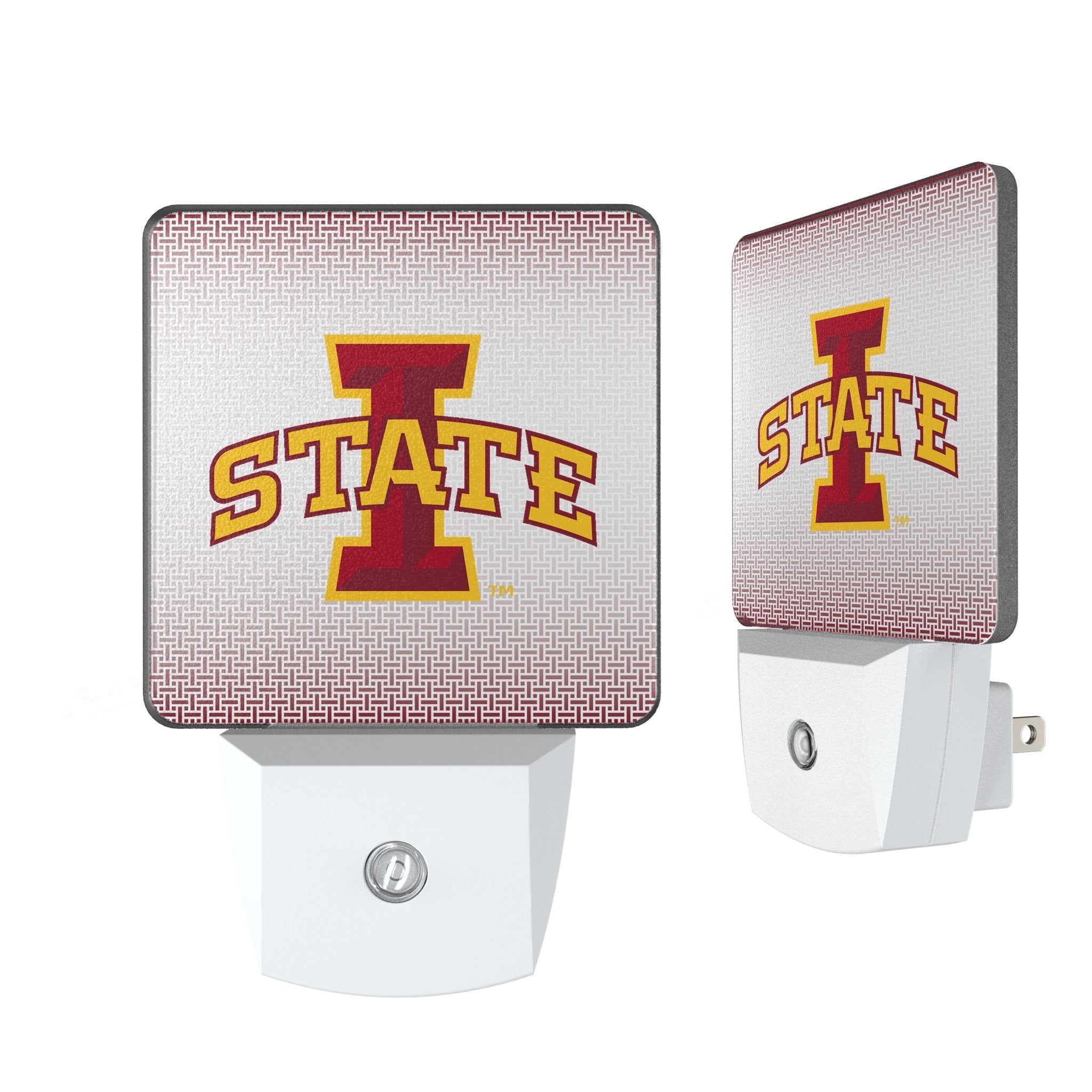 Iowa State University Cyclones Linen Night Light 2-Pack 1