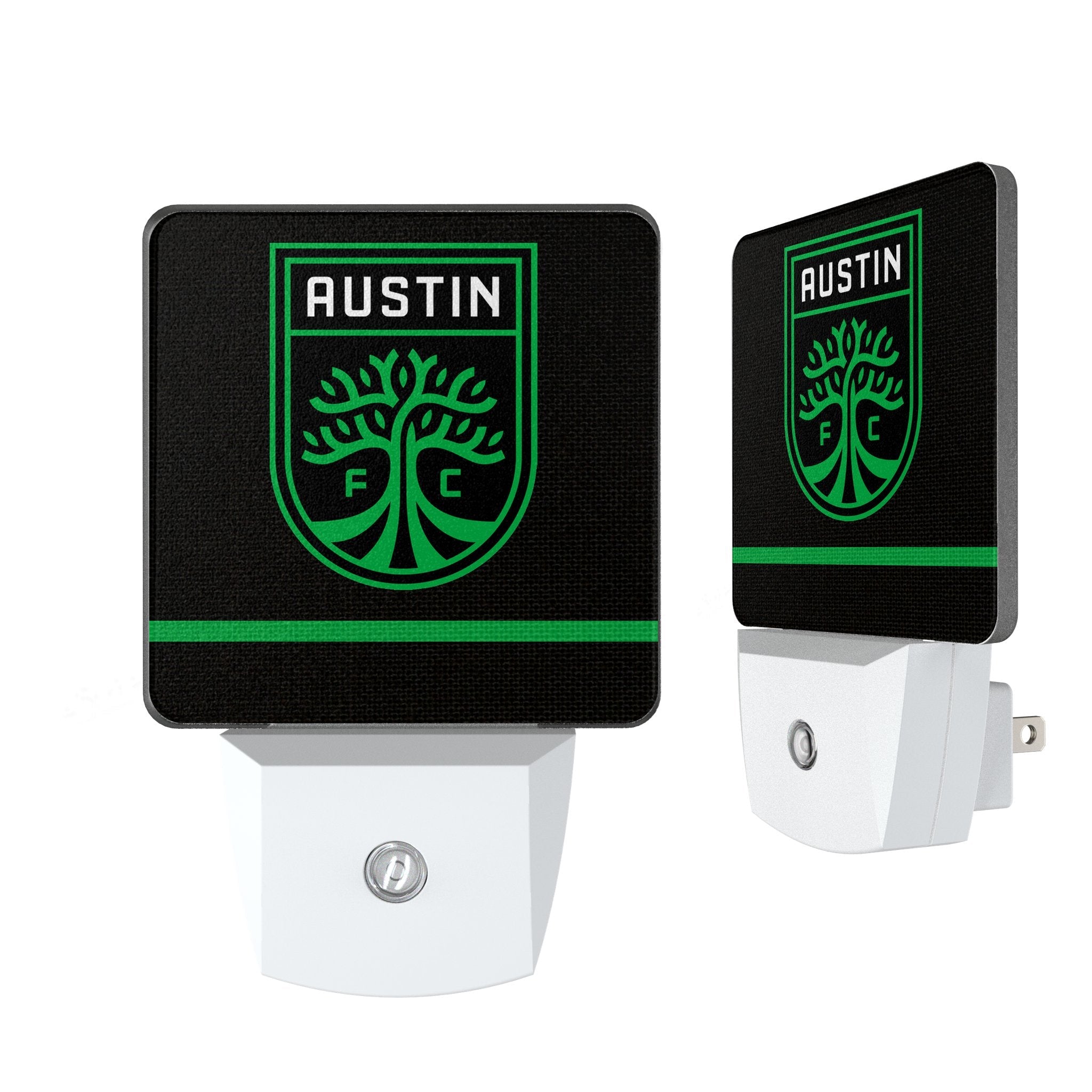 Austin FC Stripe Night Light 2-Pack