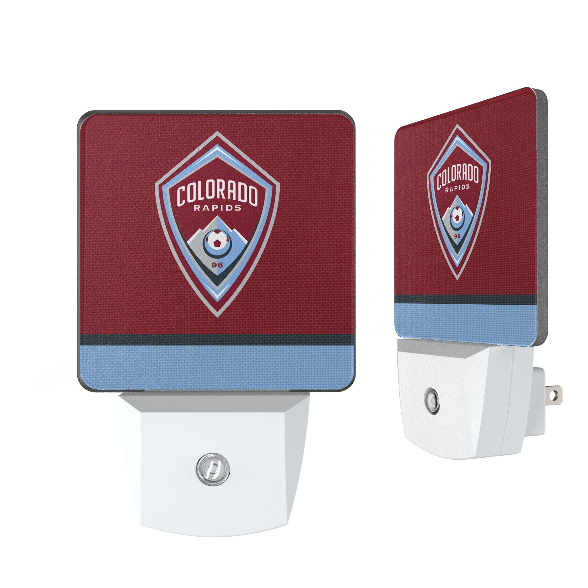 Colorado Rapids Stripe Night Light 2-Pack