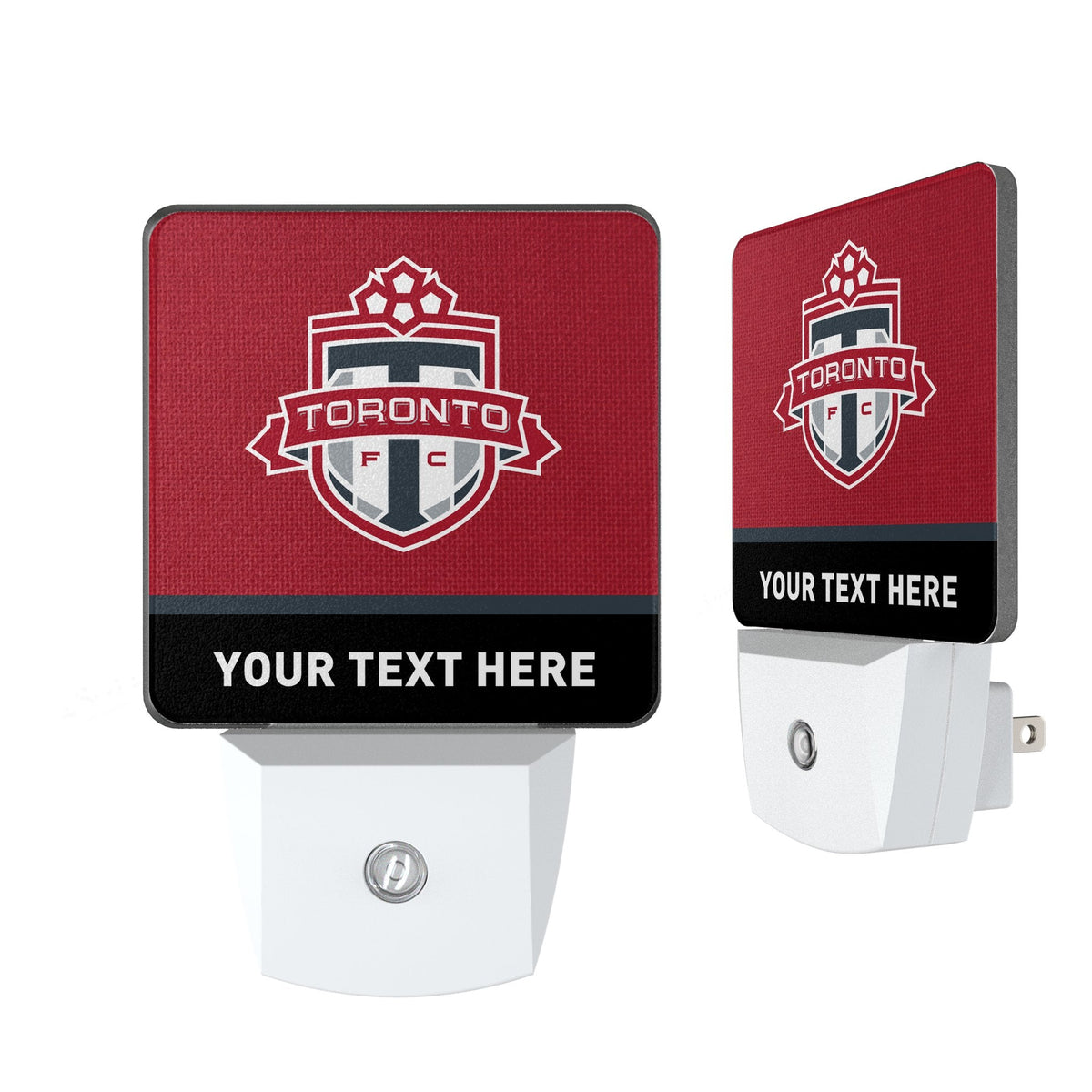 Toronto FC Personalized Endzone Solid Night Light 2-Pack 1